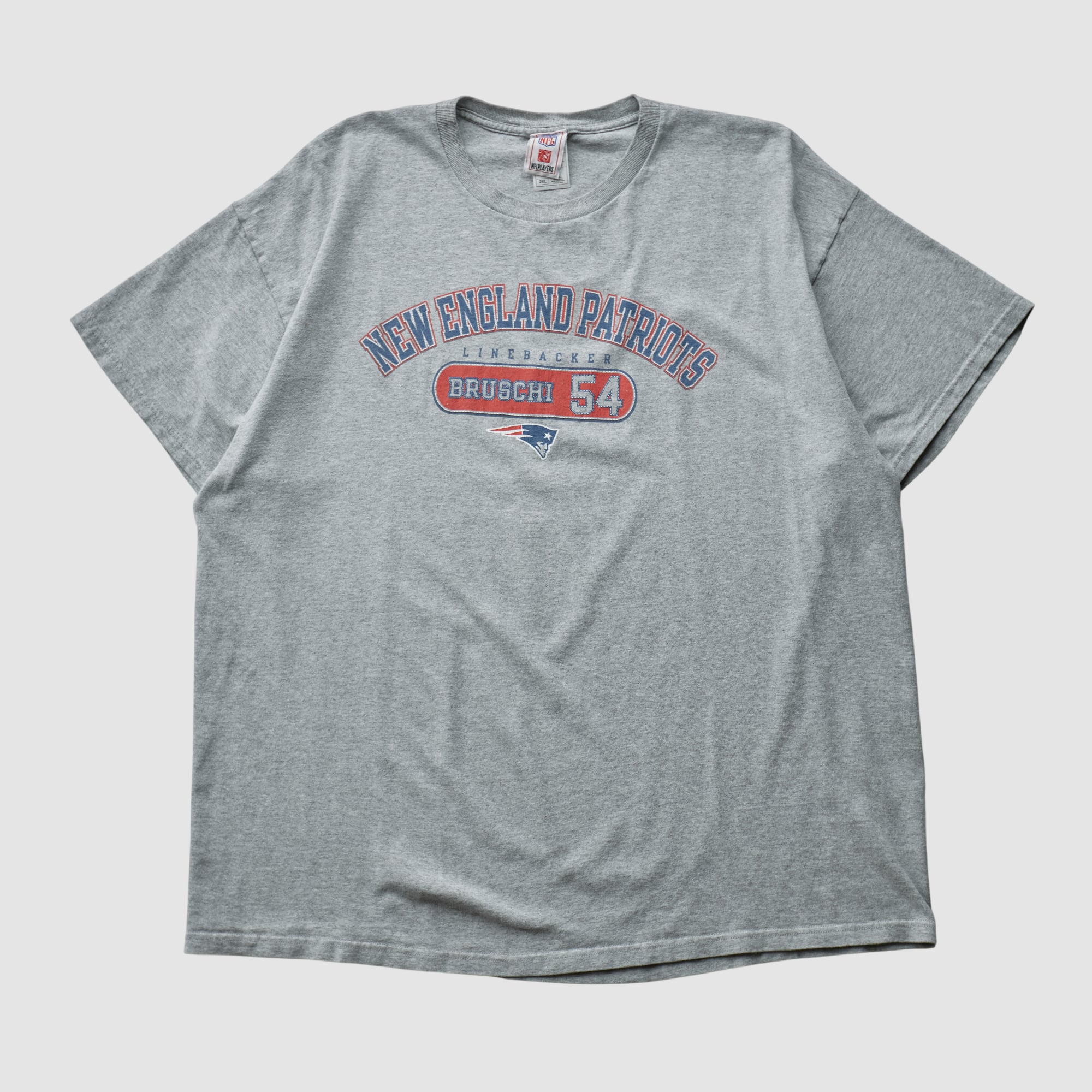 New England Patriots NFL 2000s T-shirt - Heather Gray - XL