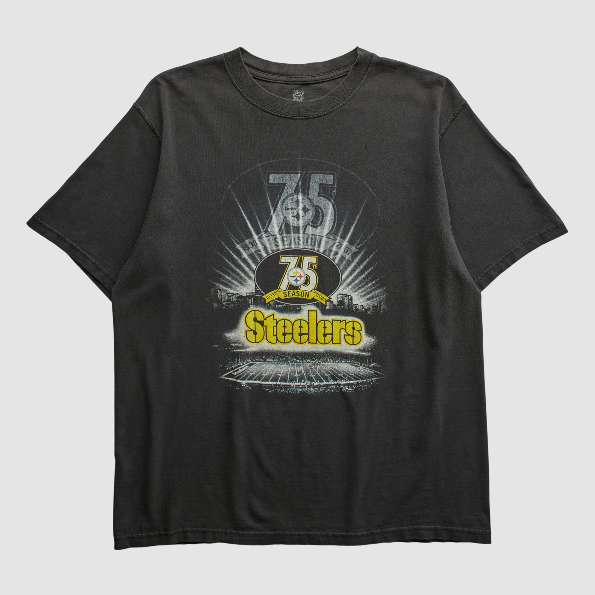 Pittsburgh Steelers 2007 T-shirt - Black - M