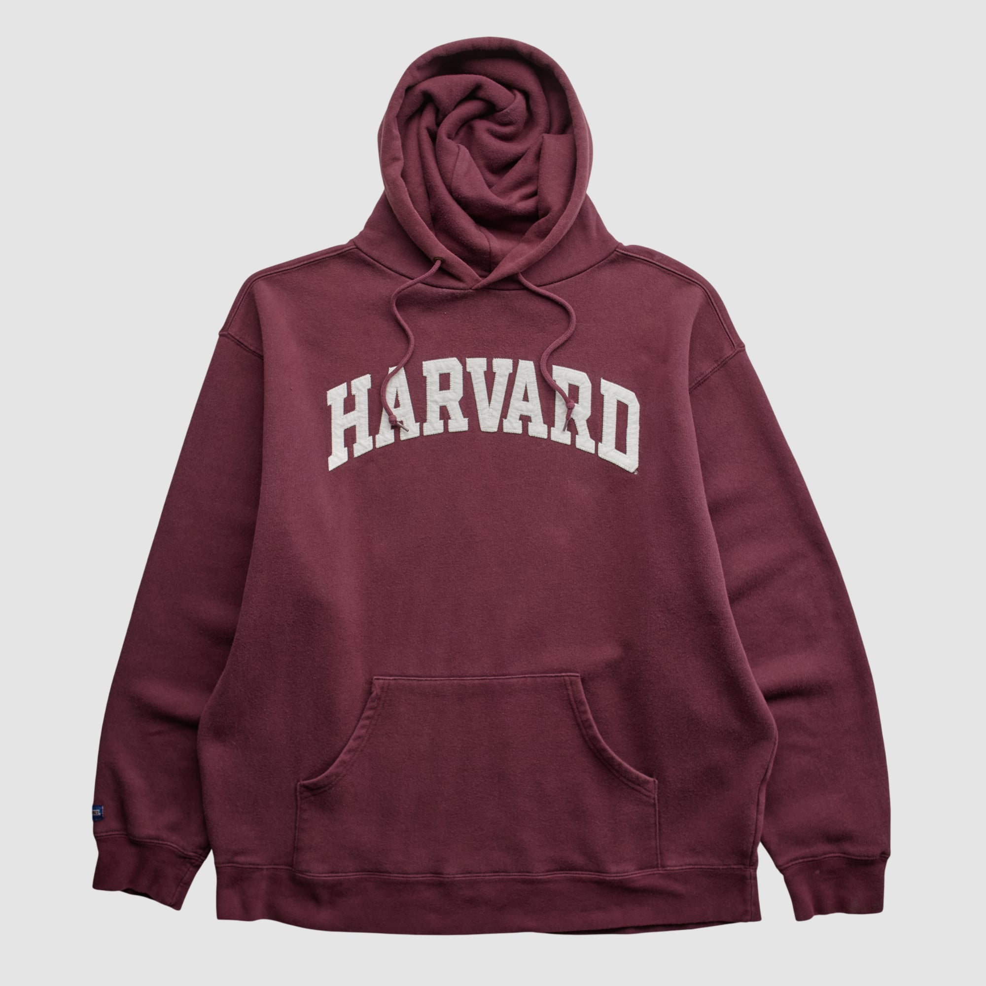 Harvard Crimson Jansport 2000s Hooded Pullover Sweatshirt - Maroon - XL