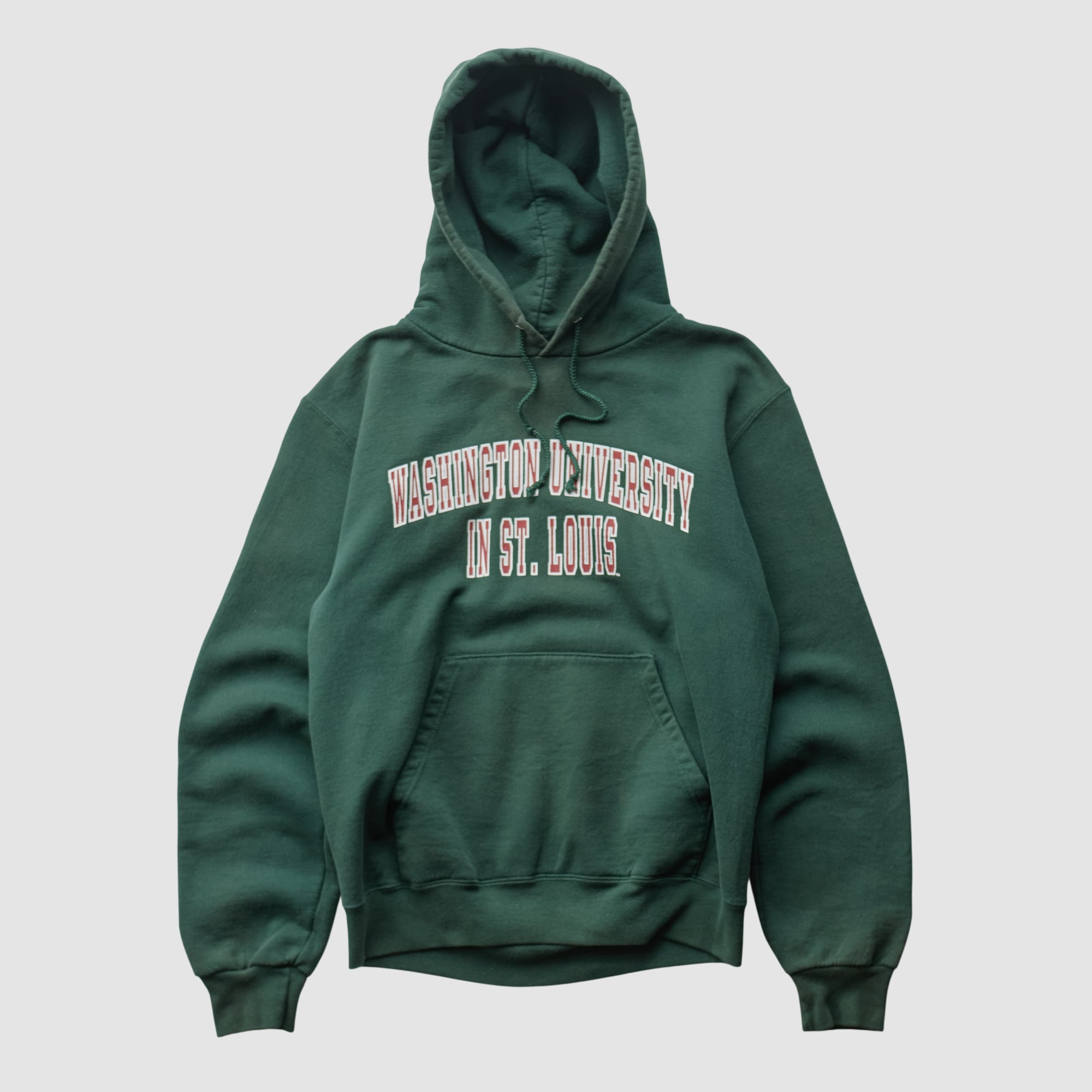 Washington Huskies Champion 2000s Hooded Pullover Sweatshirt - Green - XS