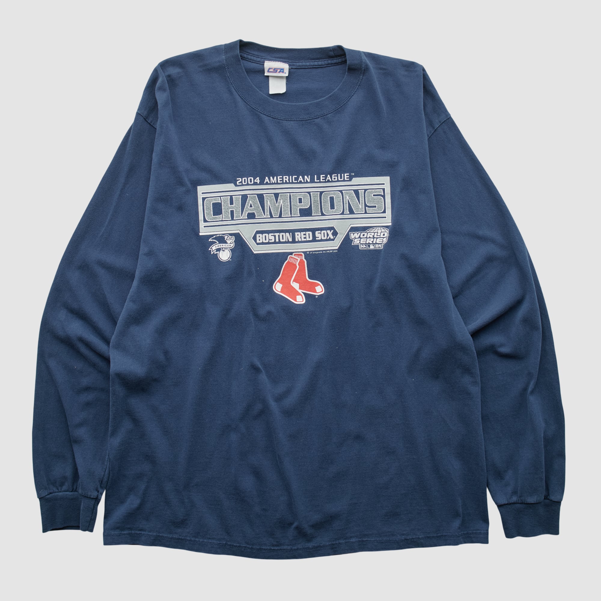 Boston Red Sox CSA 2004 Long Sleeve T-shirt - Navy - L