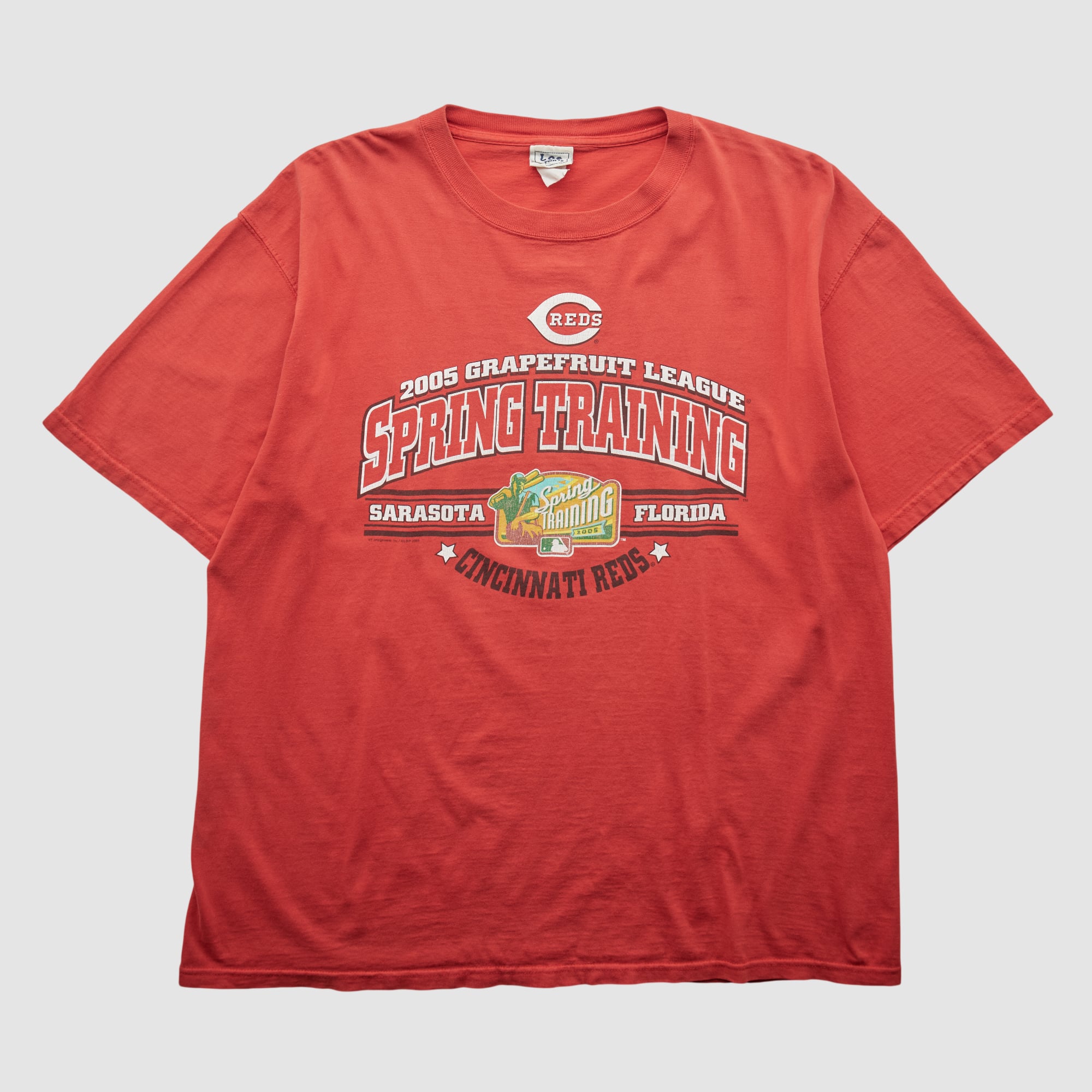 Cincinnati Reds Lee Apparel 2005 T-shirt - Red - 2XL