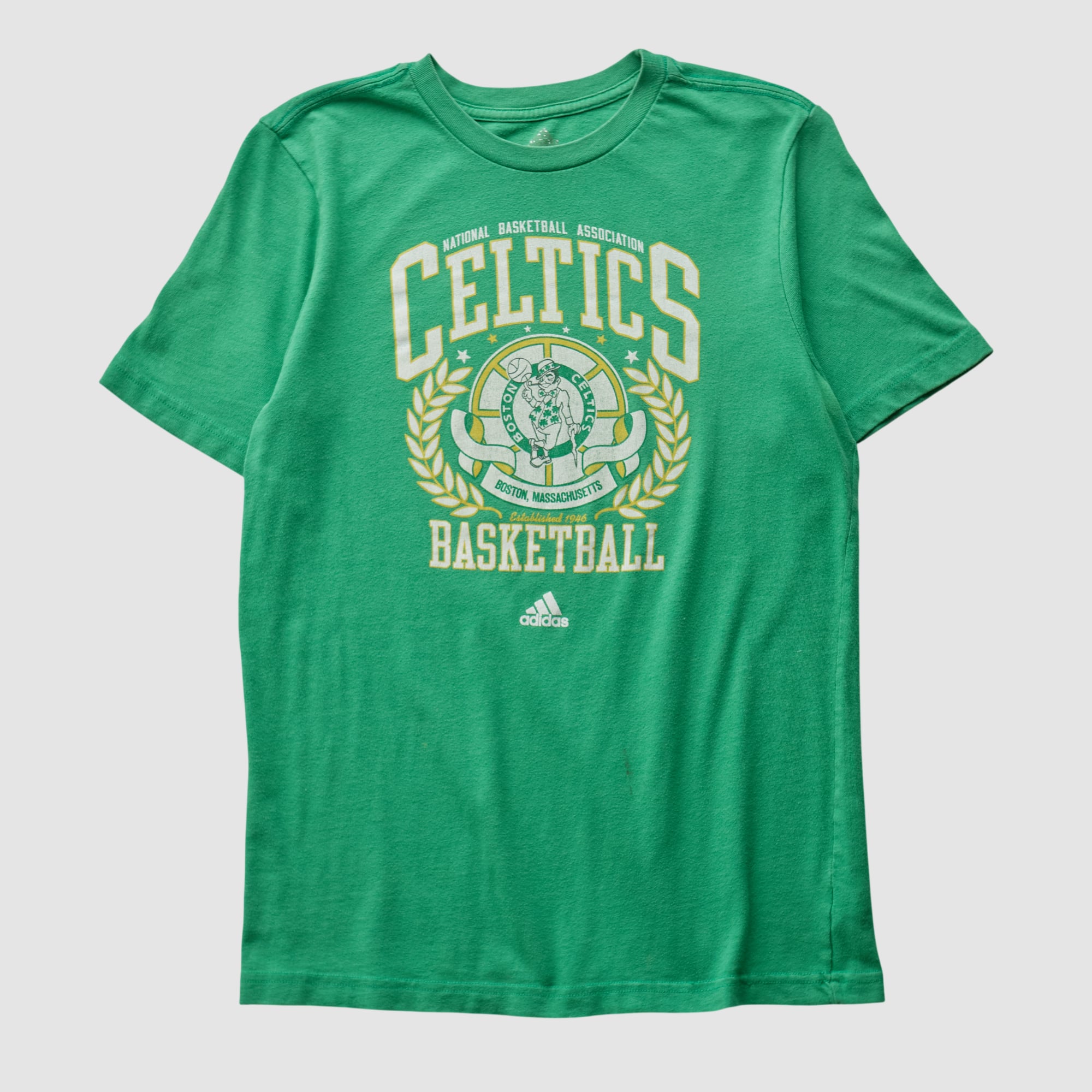 Boston Celtics Adidas 2010s T-shirt - Green - M
