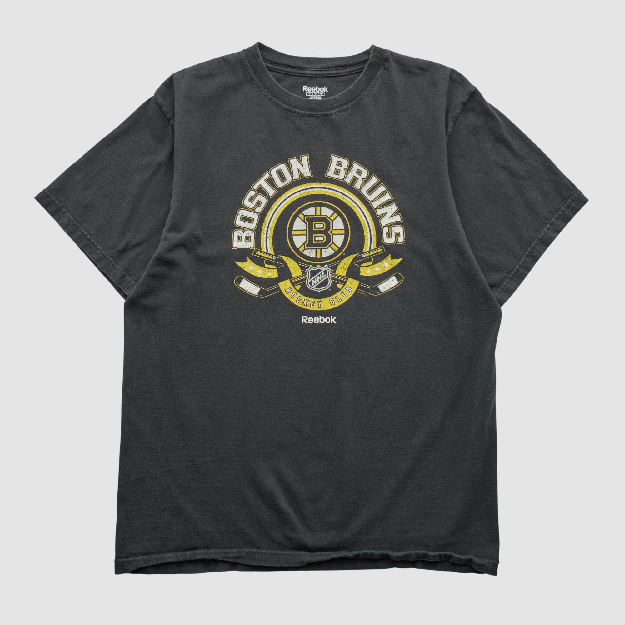 Boston Bruins Reebok 2010s T-shirt - Black - M
