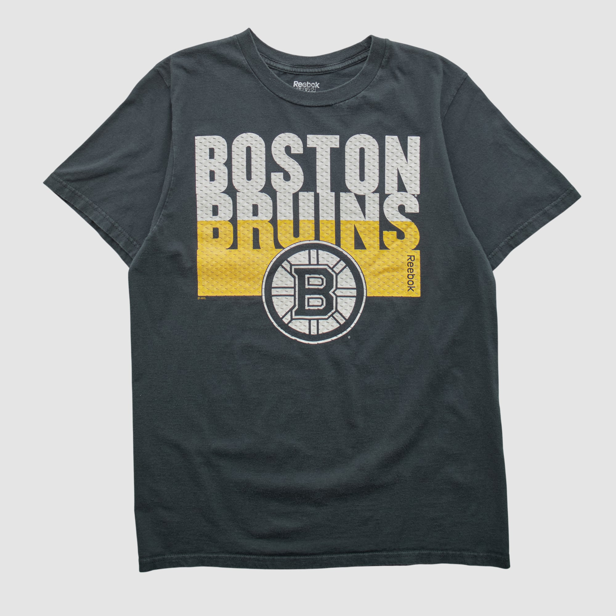 Boston Bruins Reebok 2010s T-shirt - Charcoal - M