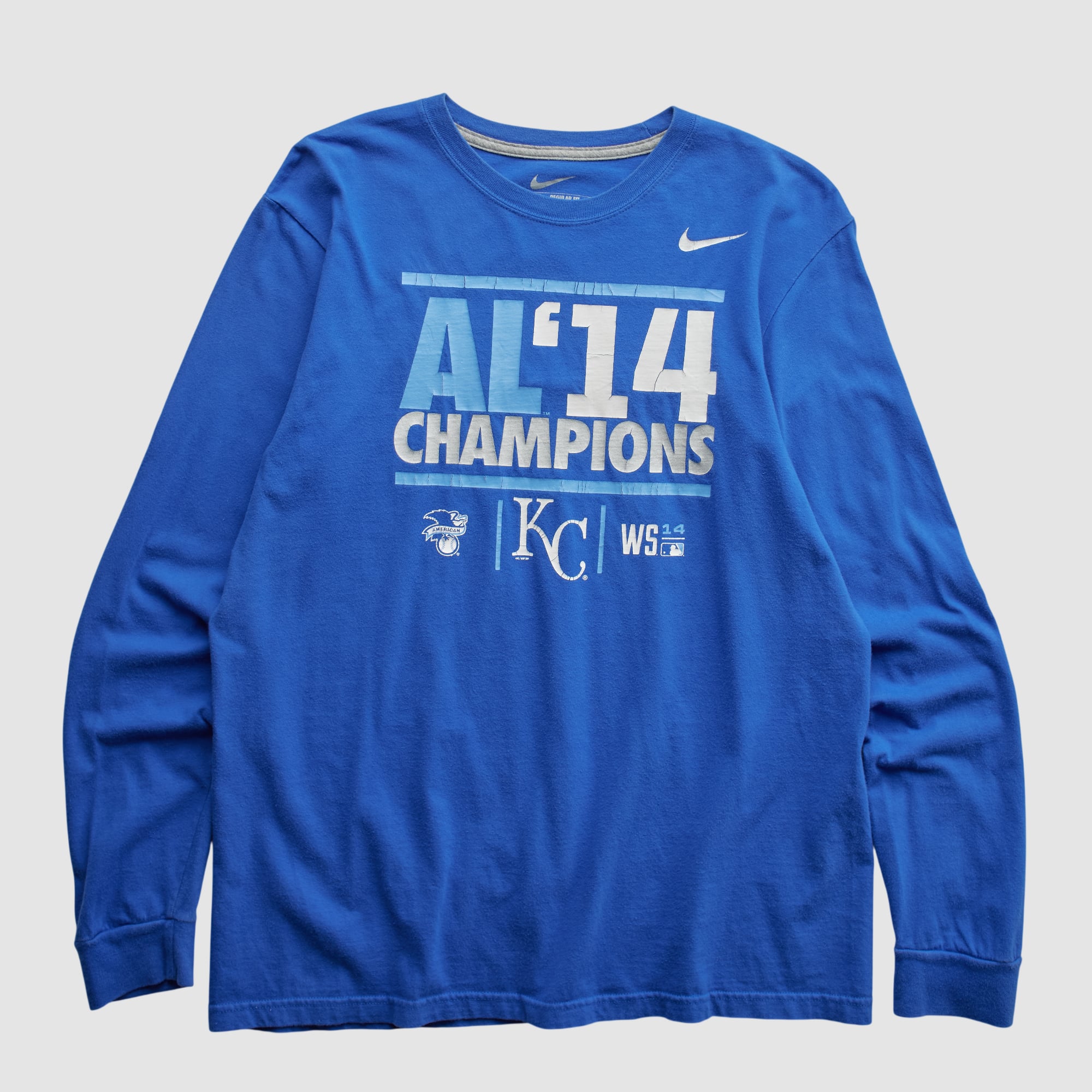Kansas City Royals Nike 2014 Long Sleeve T-shirt - Blue - M