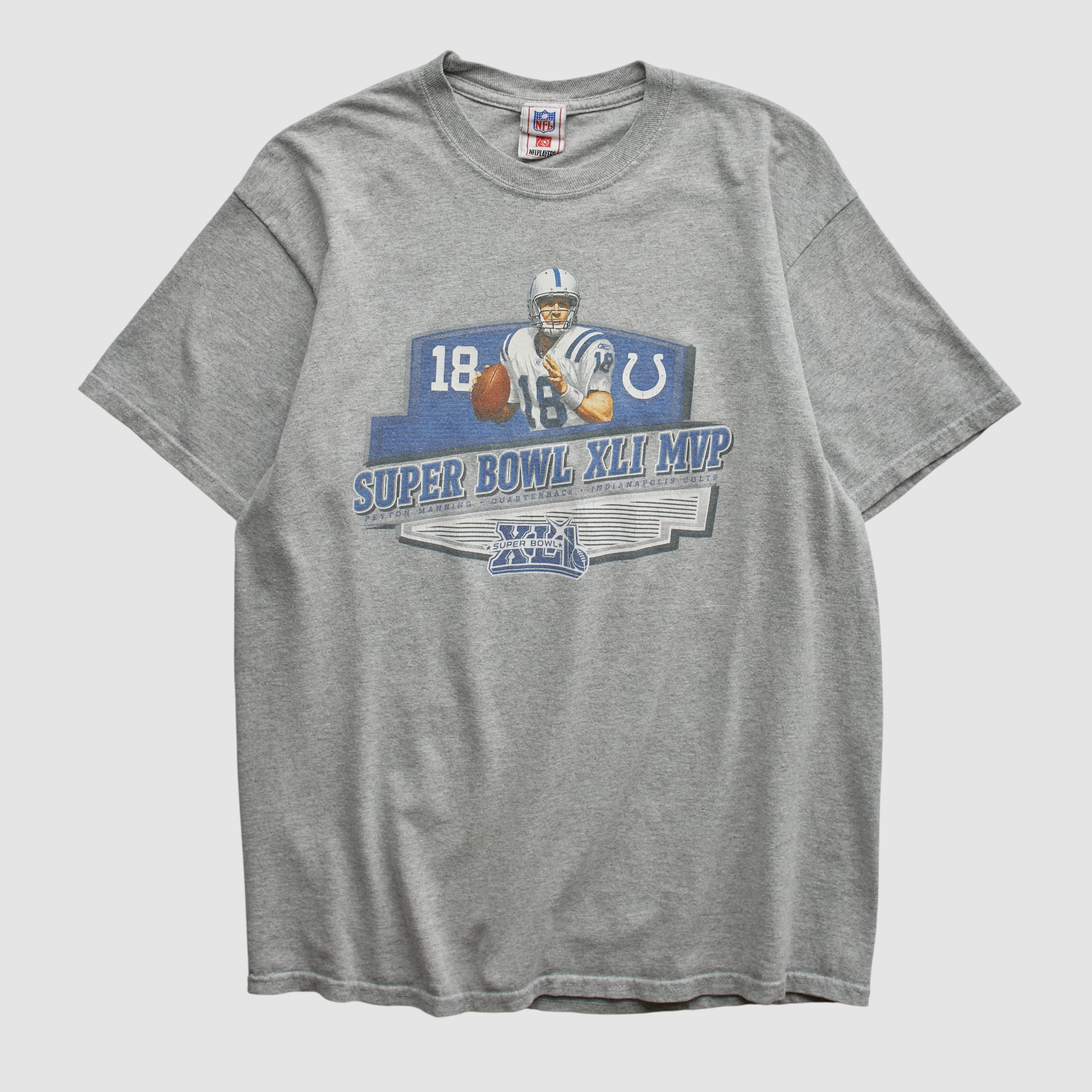 Indianapolis Colts NFL 2000s T-shirt - Heather Gray - S