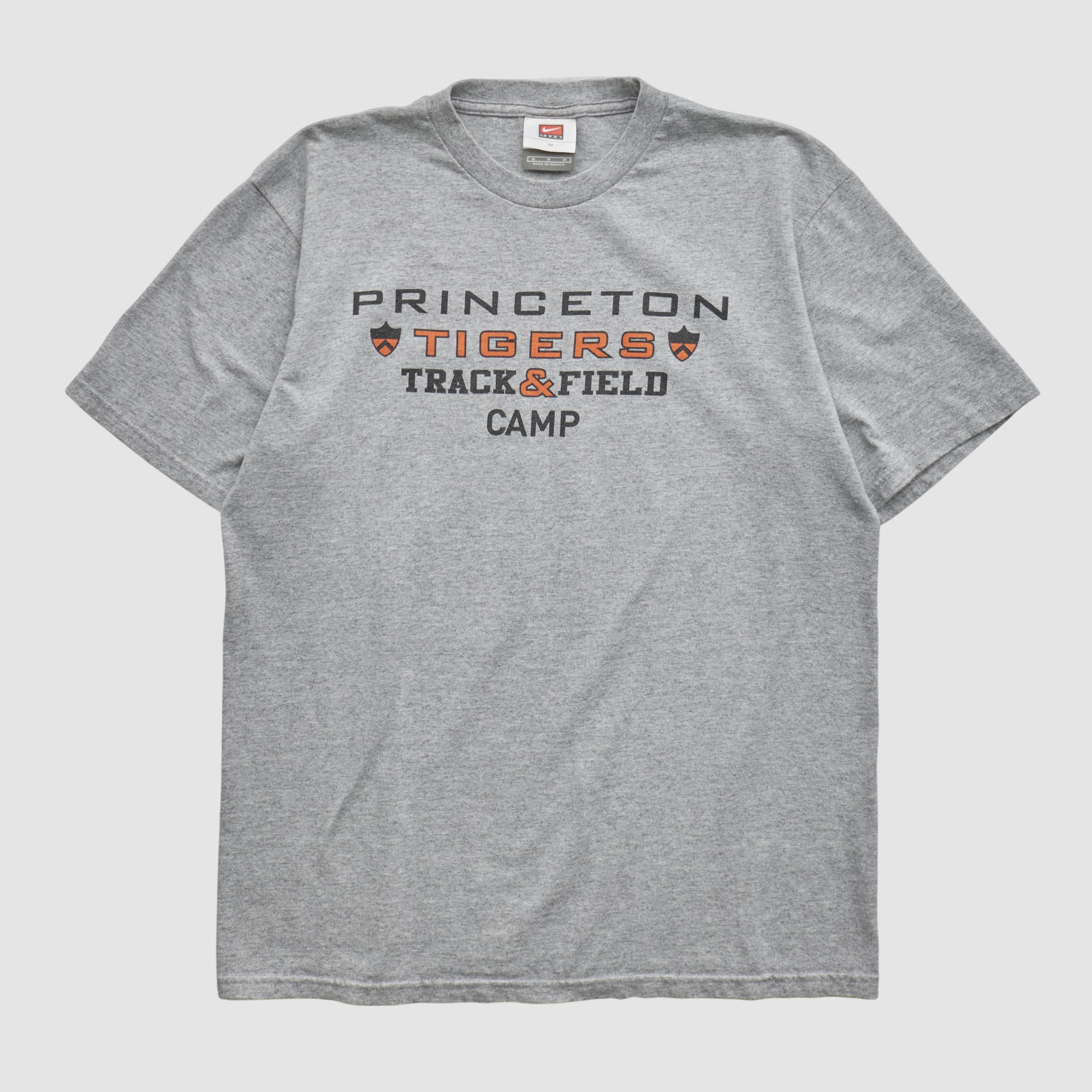 Princeton Tigers Nike 2000s T-shirt - Heather Gray - M