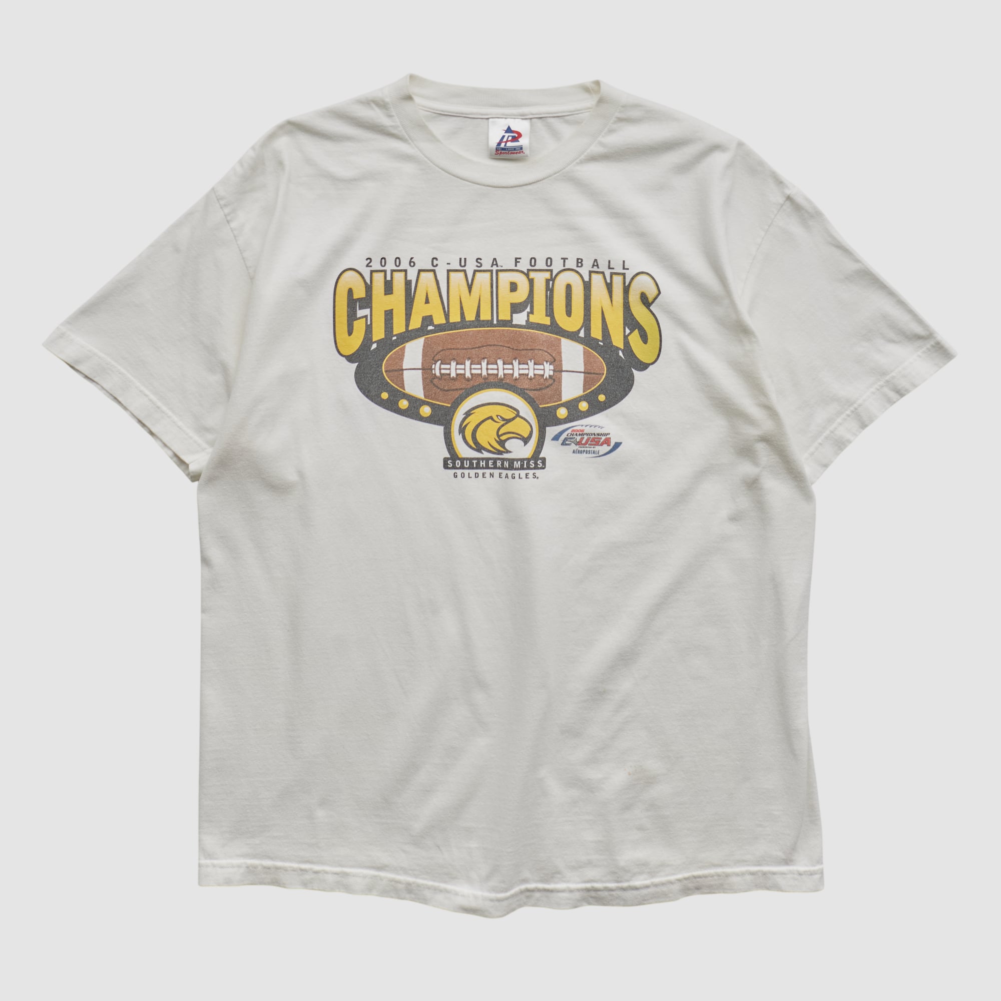 Southern Miss Golden Eagles Tri-Lake 2006 T-shirt - White - XL