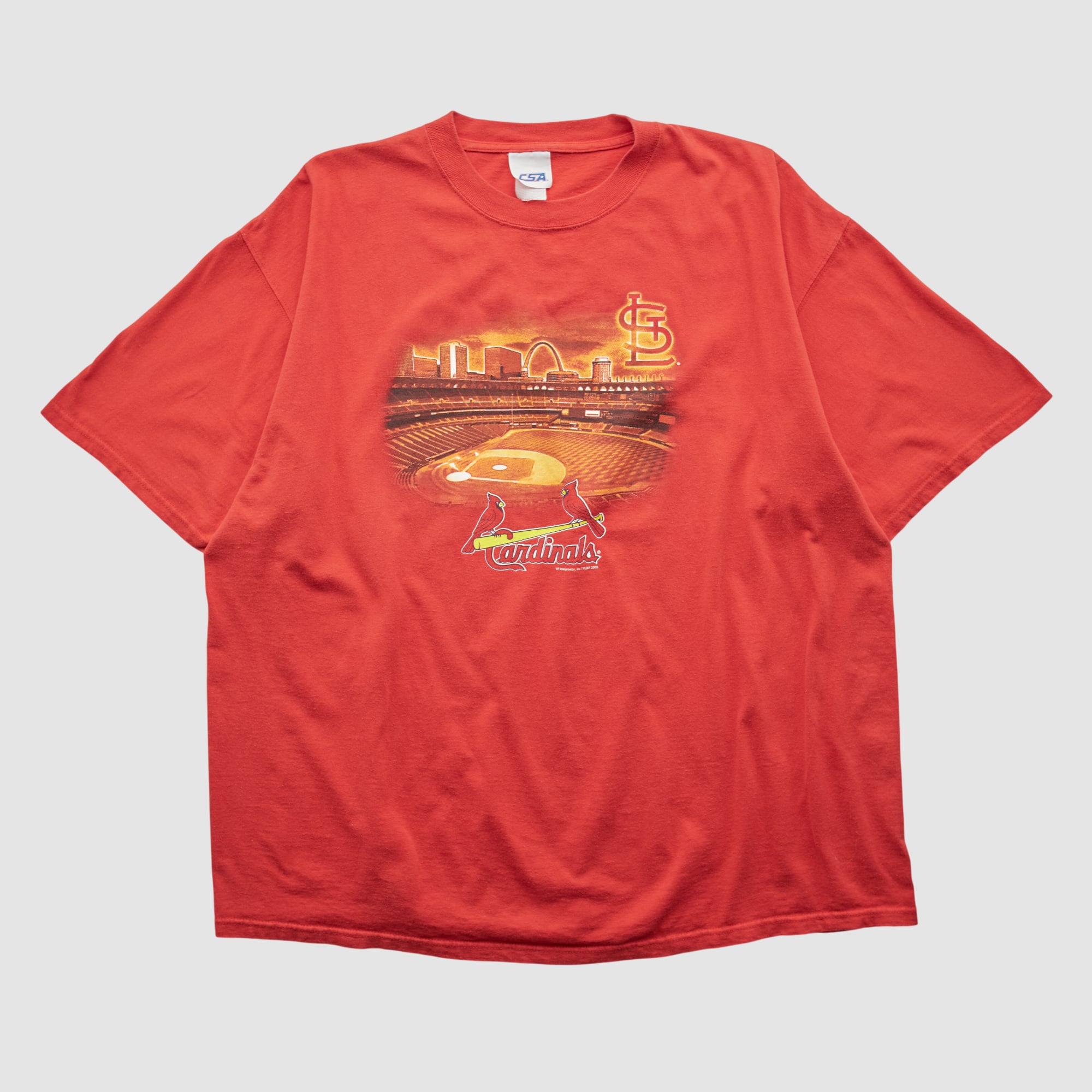 St. Louis Cardinals CSA 2000s T-shirt - Red - 3XL