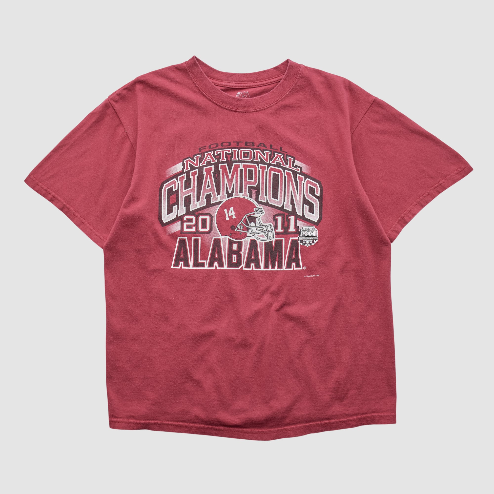 Alabama Crimson Tide J America Sportswear 2011 T-shirt - Maroon - S