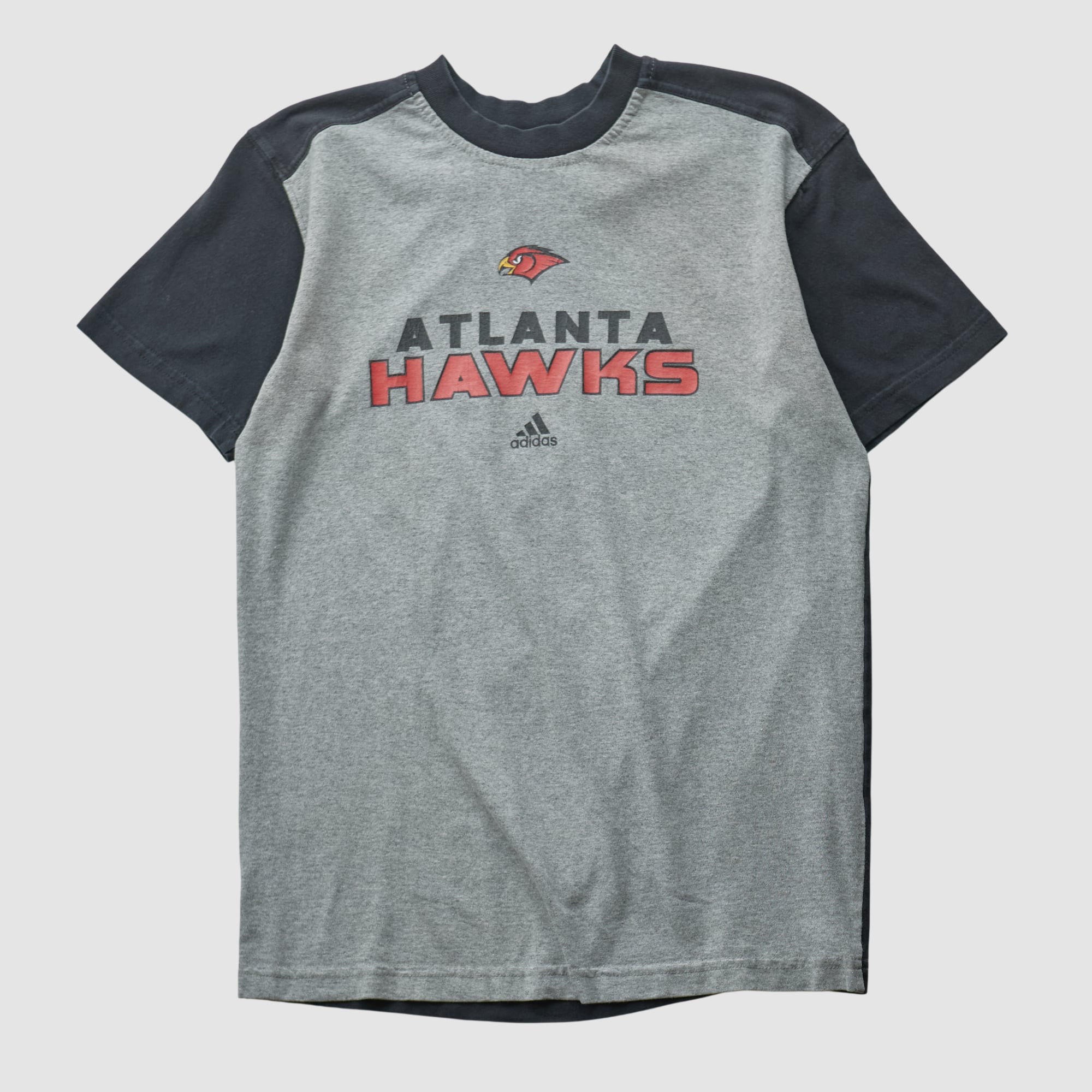 Atlanta Hawks Adidas 2010s T-shirt - Heather Gray - S