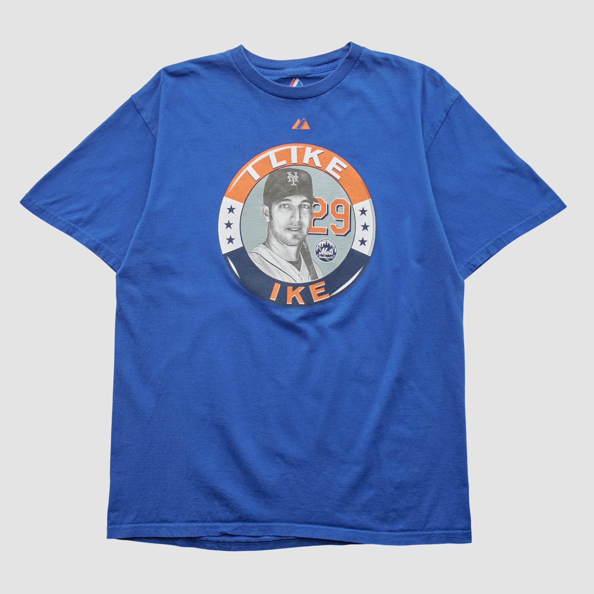 Ike Davis Majestic 2010s T-shirt - Blue - M