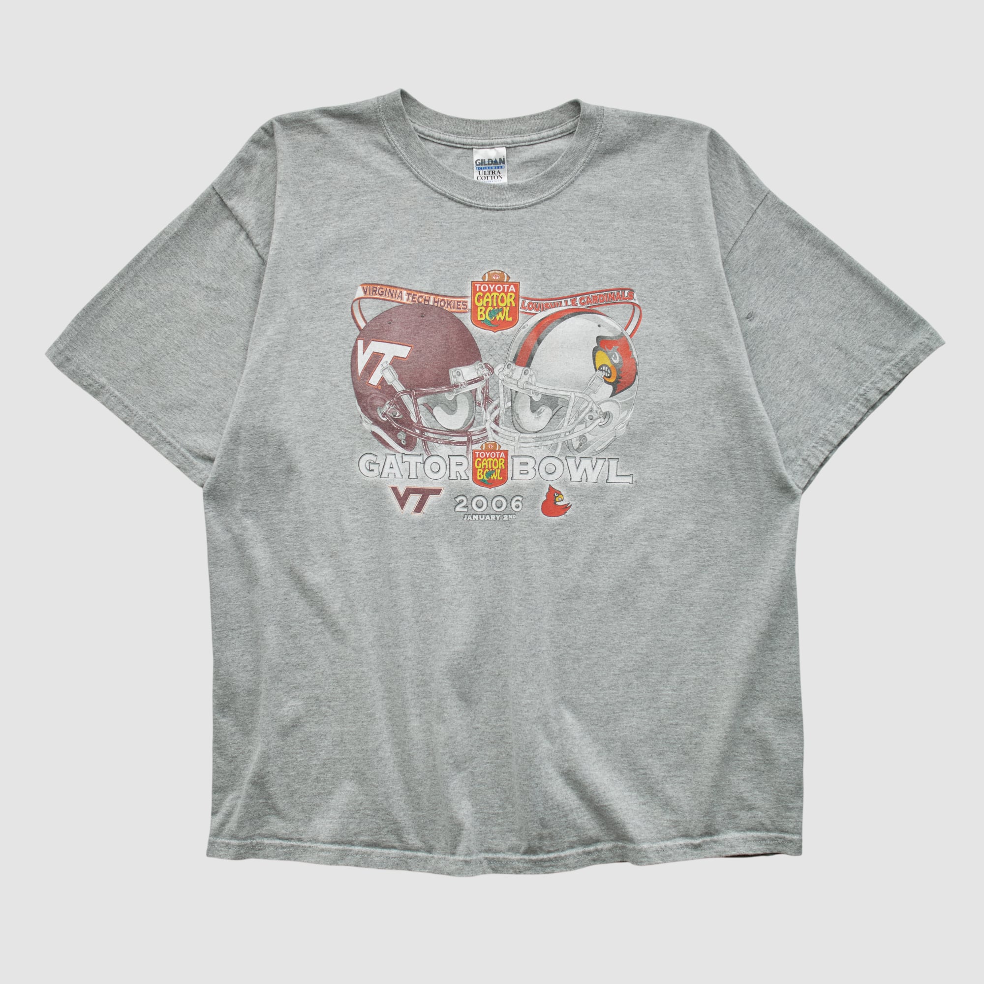 Gator Bowl Gildan 2006 T-shirt - Heather Gray - M