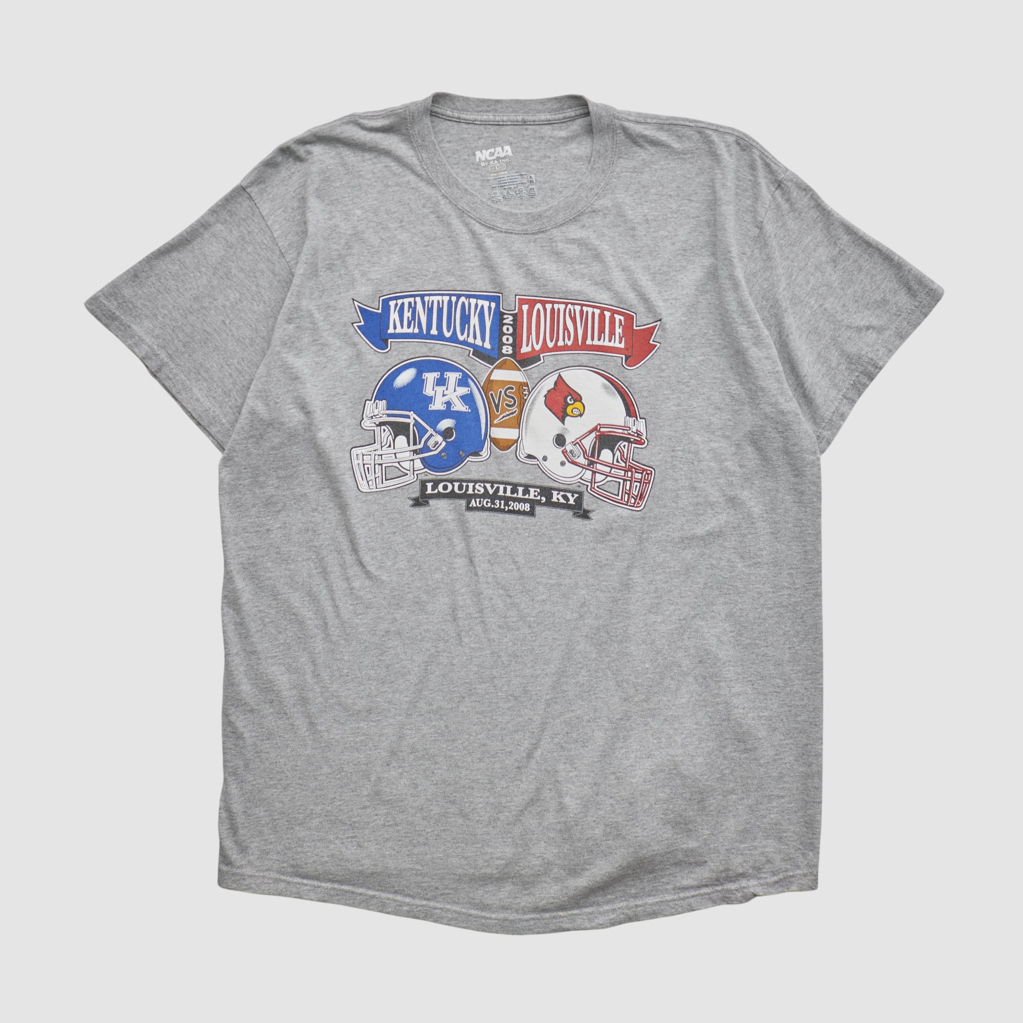Kentucky Wildcats NCAA 2008 T-shirt - Heather Gray - L