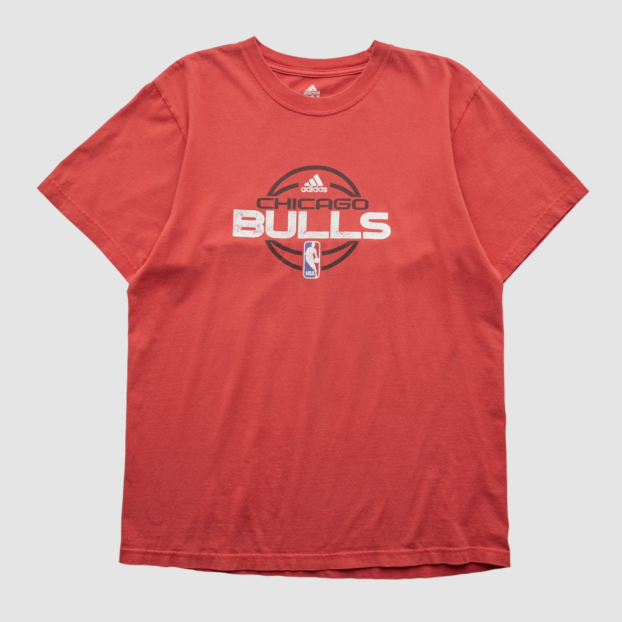 Chicago Bulls Adidas 2010s T-shirt - Red - M