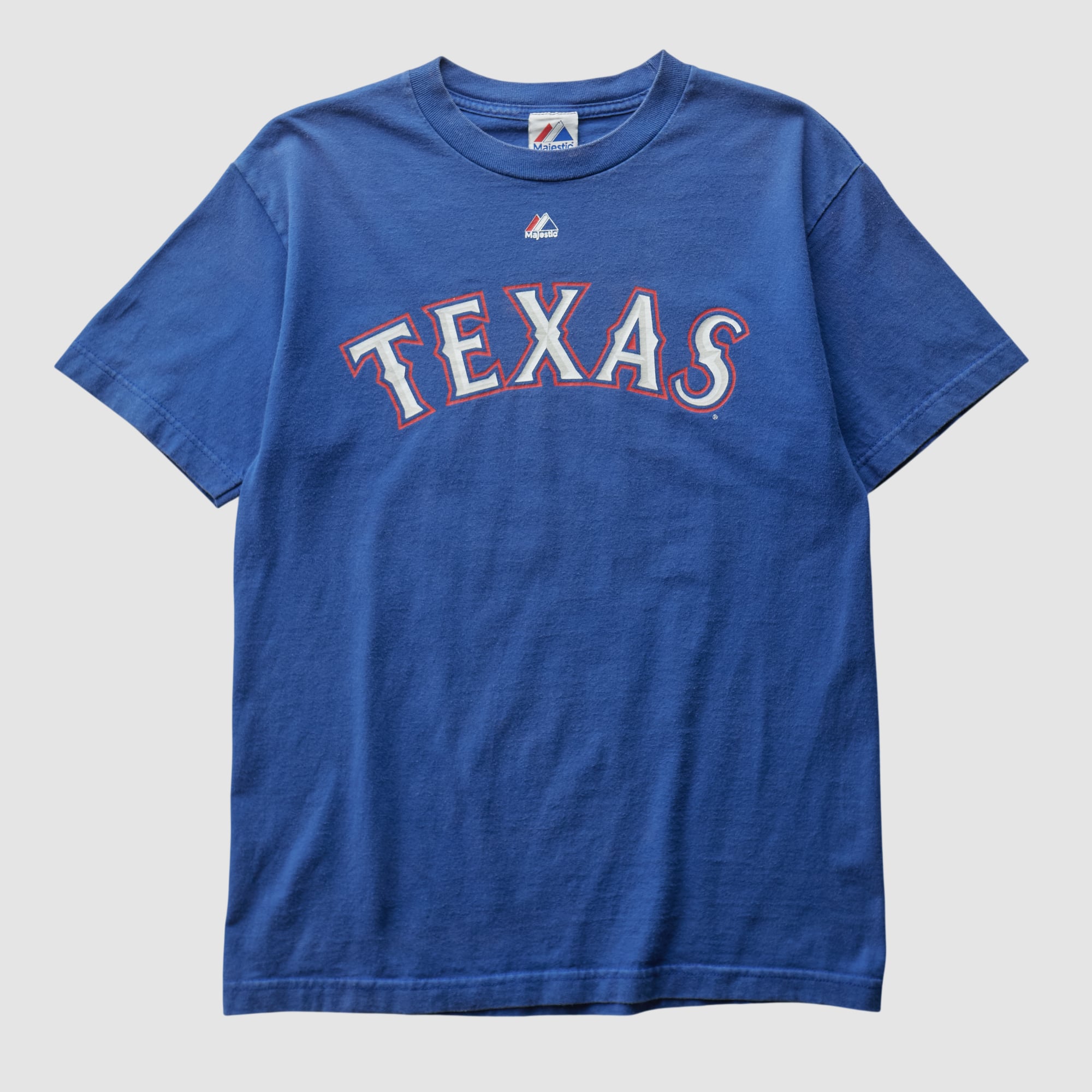 Texas Rangers Majestic 2010s T-shirt - Blue - S