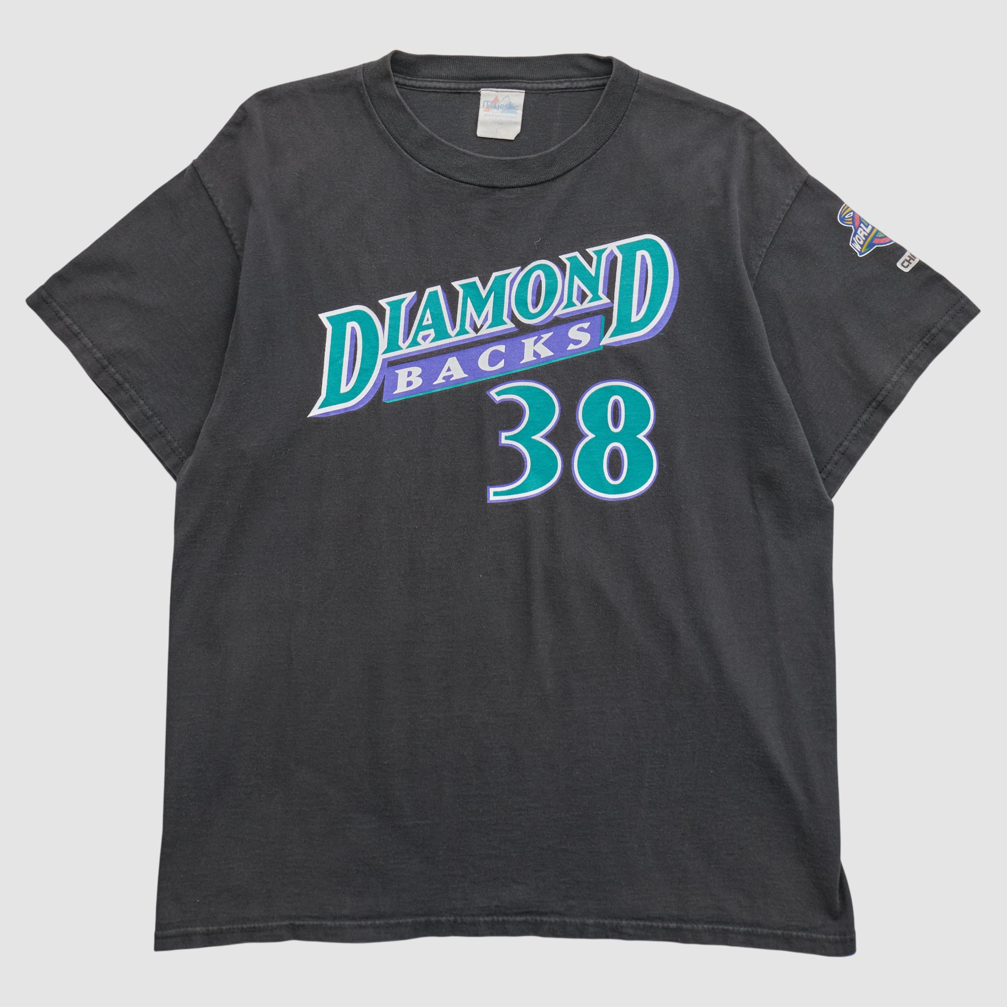 Arizona Diamondbacks Majestic 2000s T-shirt - Black - M