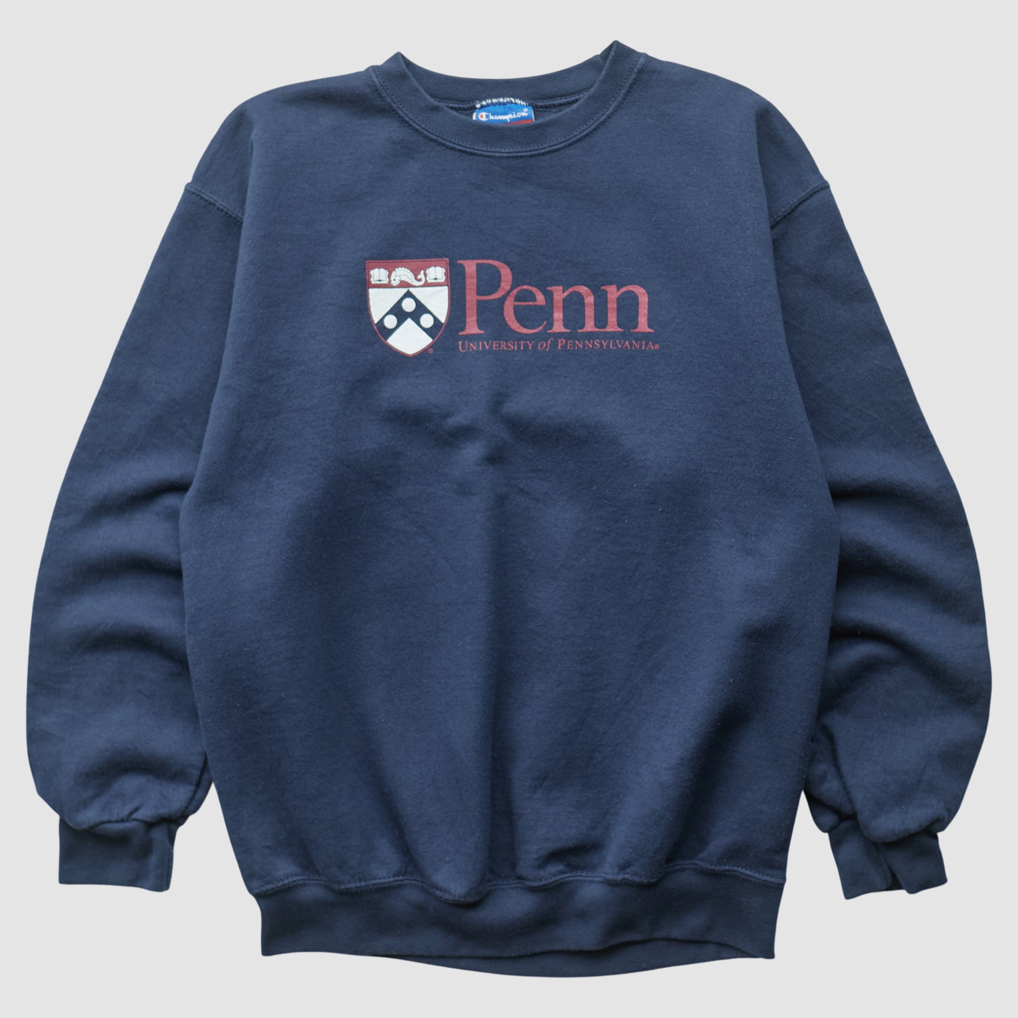 Pennsylvania Quakers Champion 2000s Pullover Sweatshirt - Navy - XXS