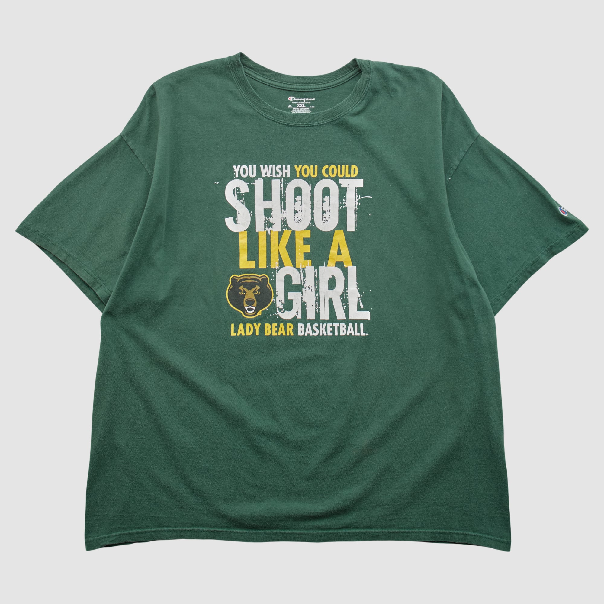 Missouri State University Bears Champion 2010s T-shirt - Green - XL