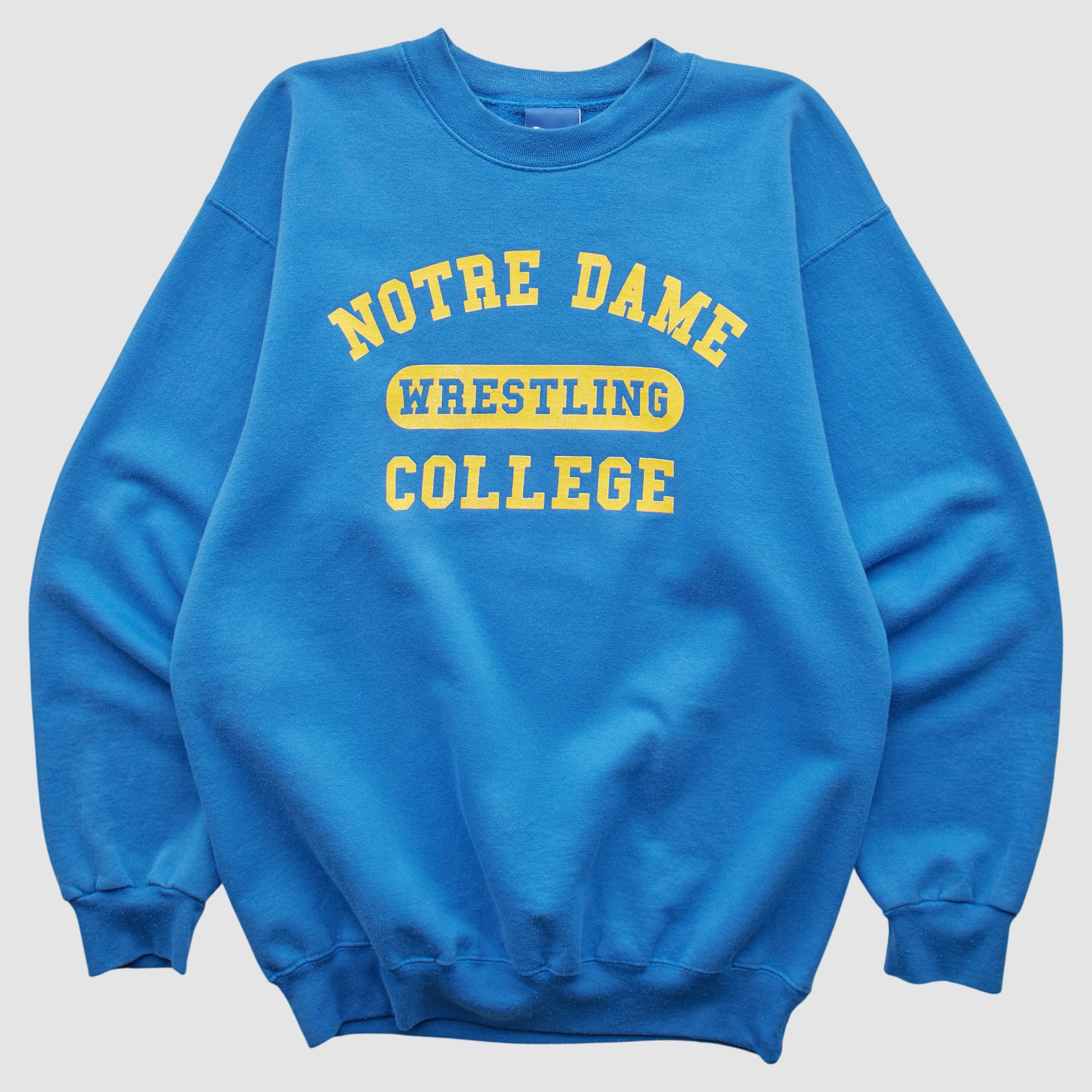 Notre Dame Fighting Irish Champion 2000s Pullover Sweatshirt - Blue - S