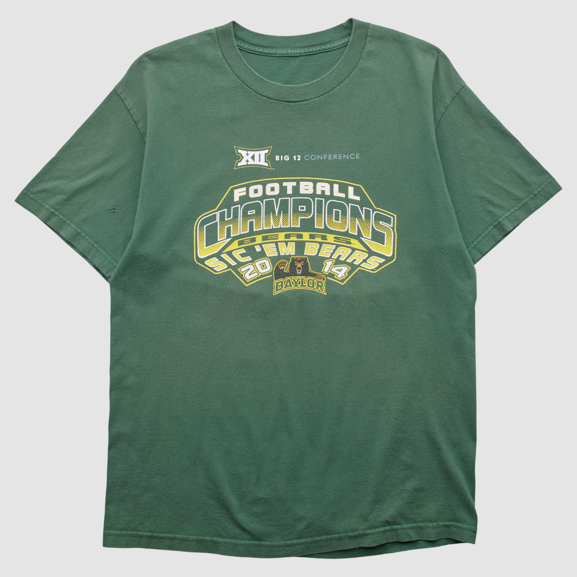 Big 12 Conference XII Champions 2014 T-shirt - Green - S