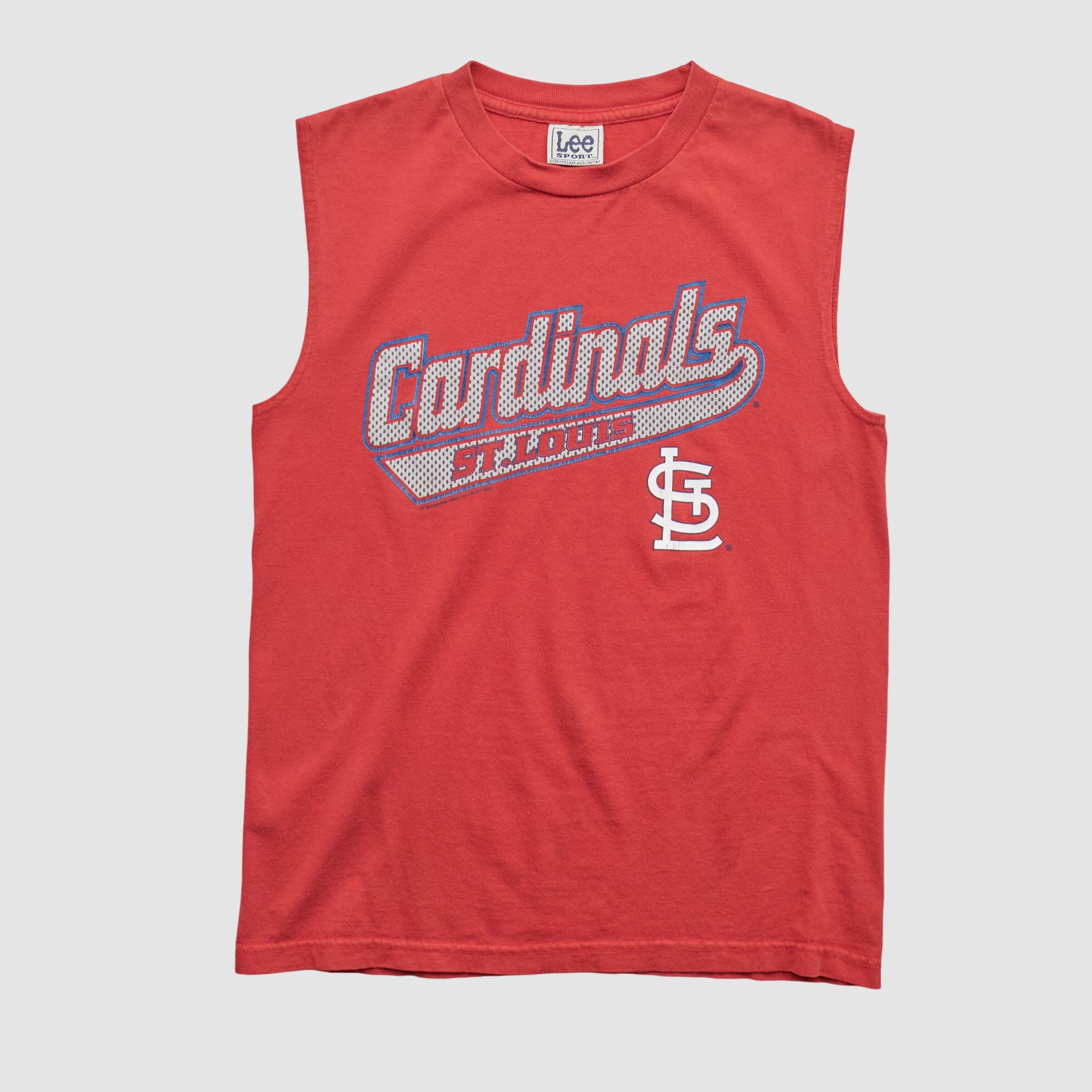 St. Louis Cardinals Lee Apparel 2000s Tank - Red - XS