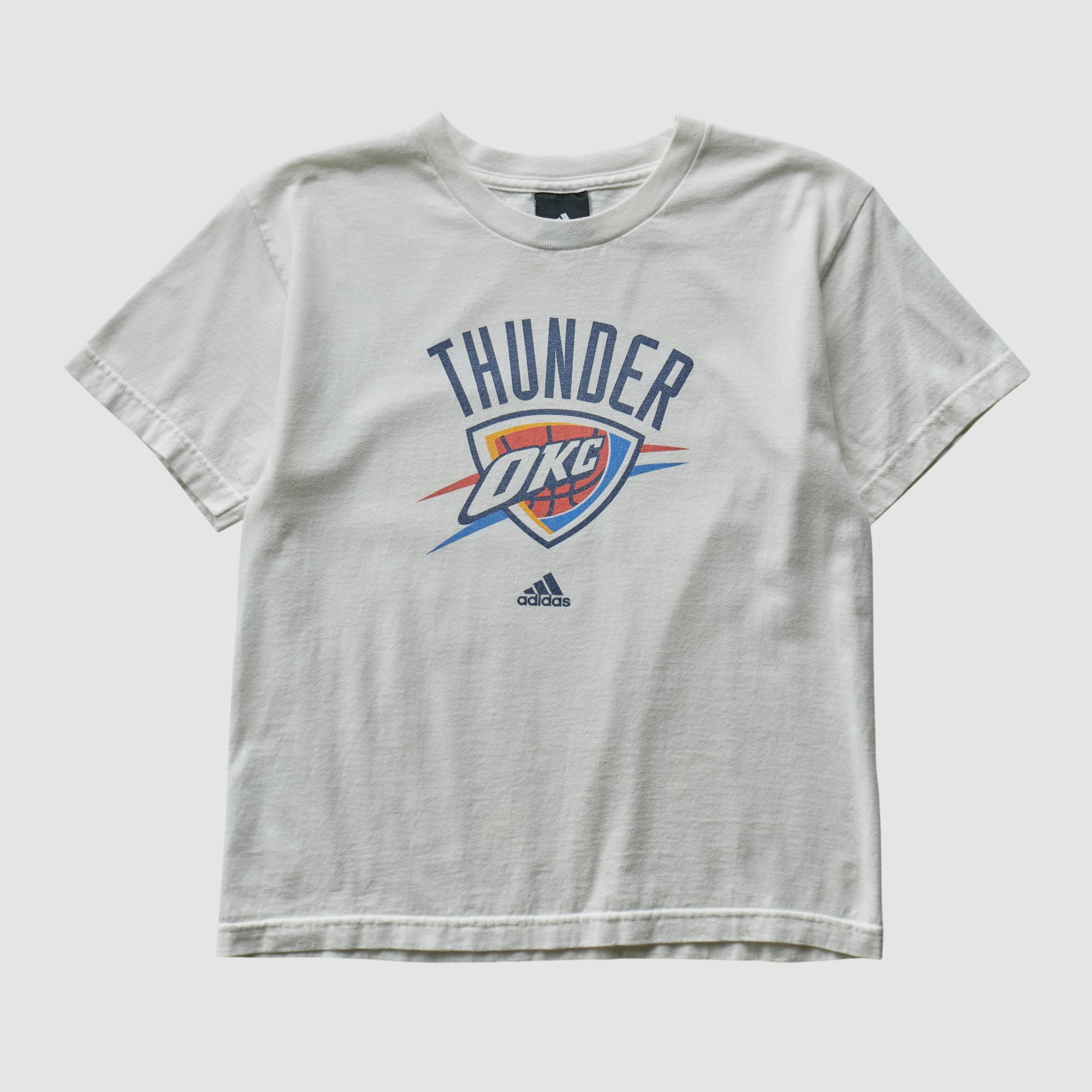 Oklahoma City Thunder Adidas 2010s T-shirt - White - XS