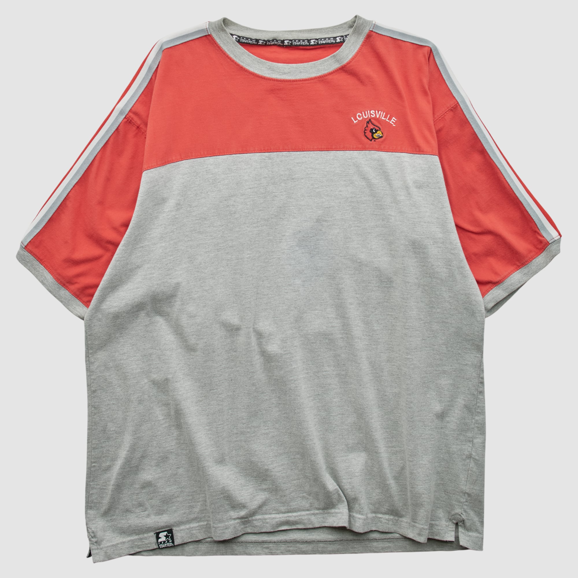 Louisville Cardinals Starter 2000s T-shirt - Gray - XL