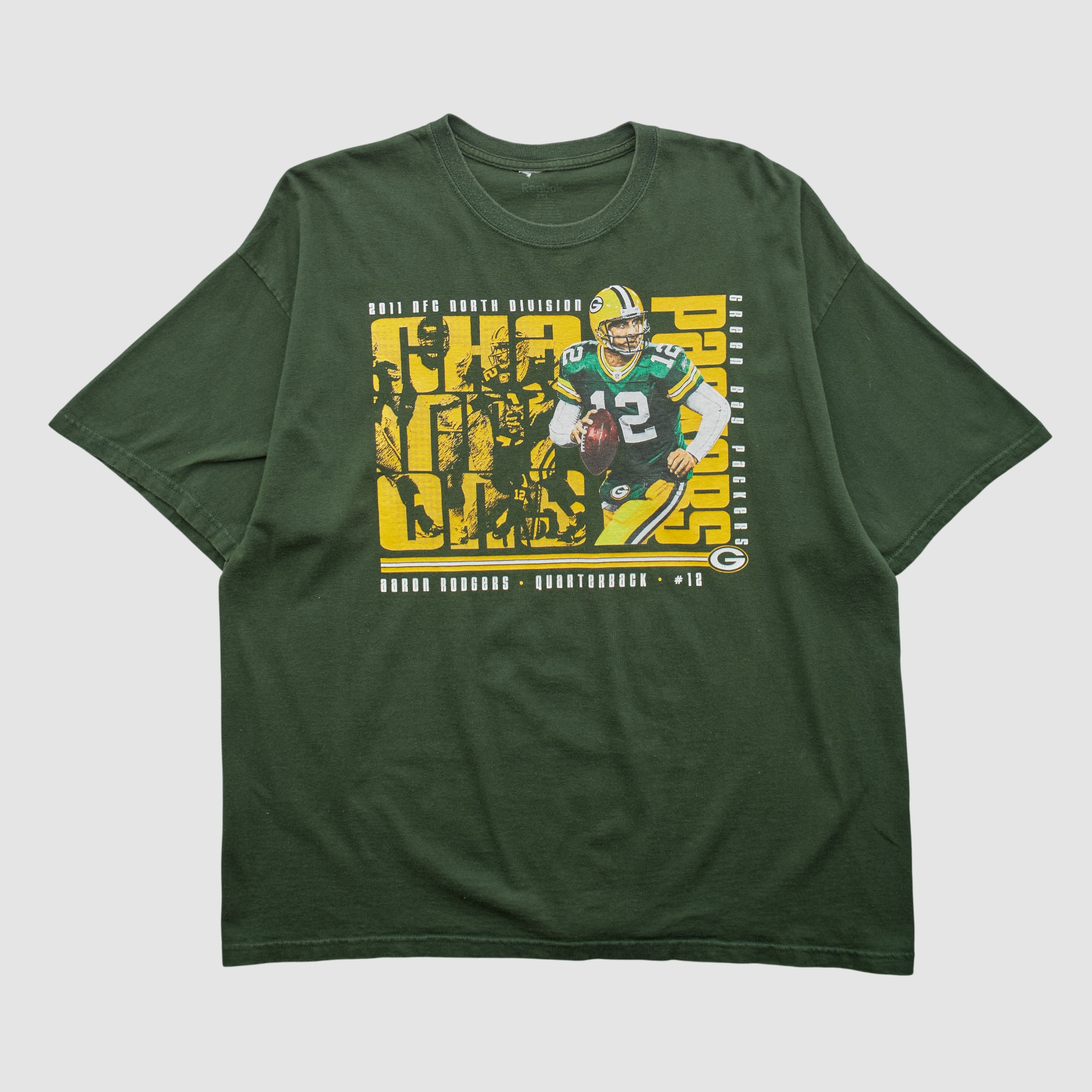 NFC North Division Reebok 2010s T-shirt - Green - XL
