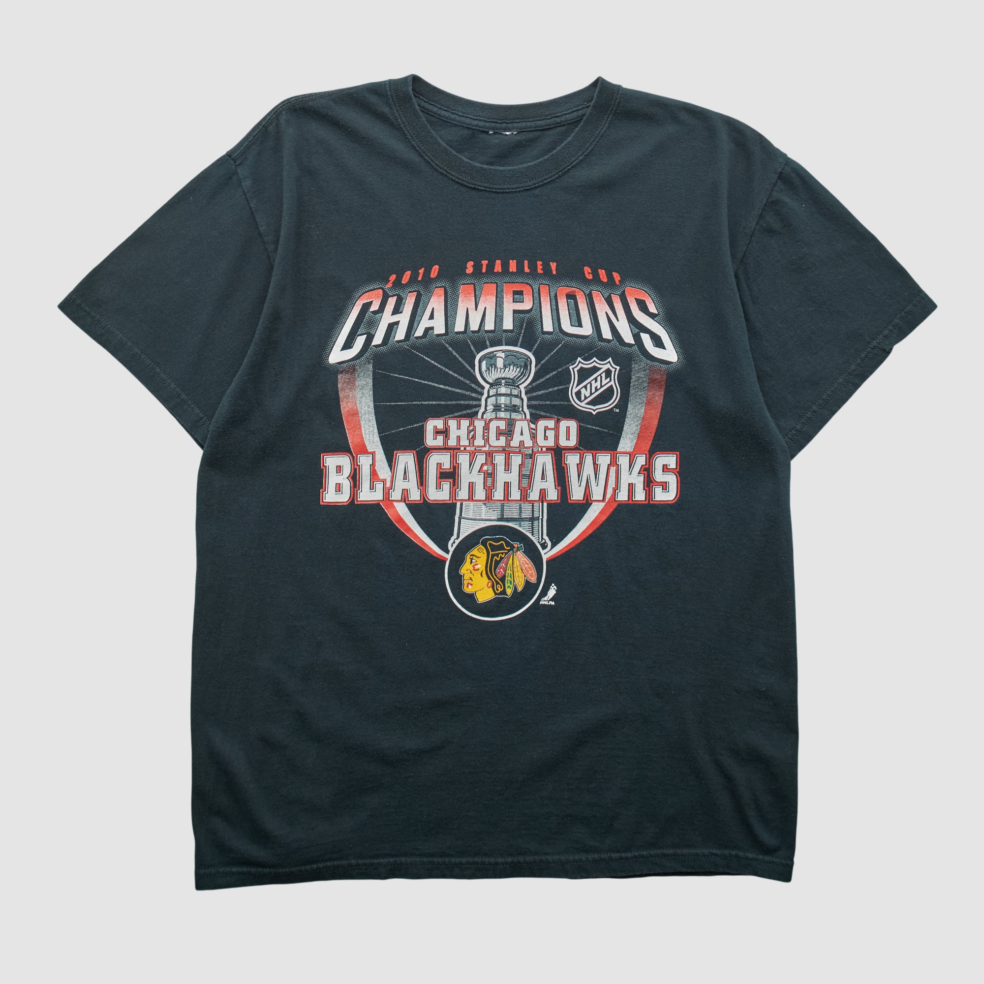 Stanley Cup Champions 2010 T-shirt - Black - S