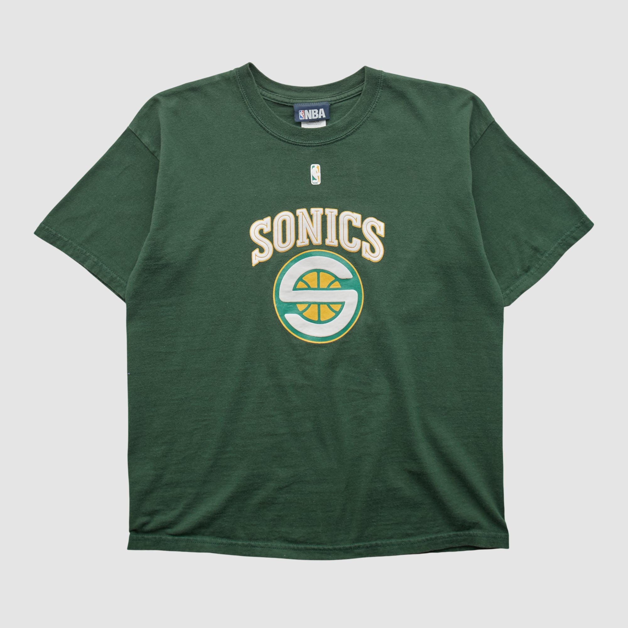 Seattle SuperSonics NBA 2000s T-shirt - Green - S