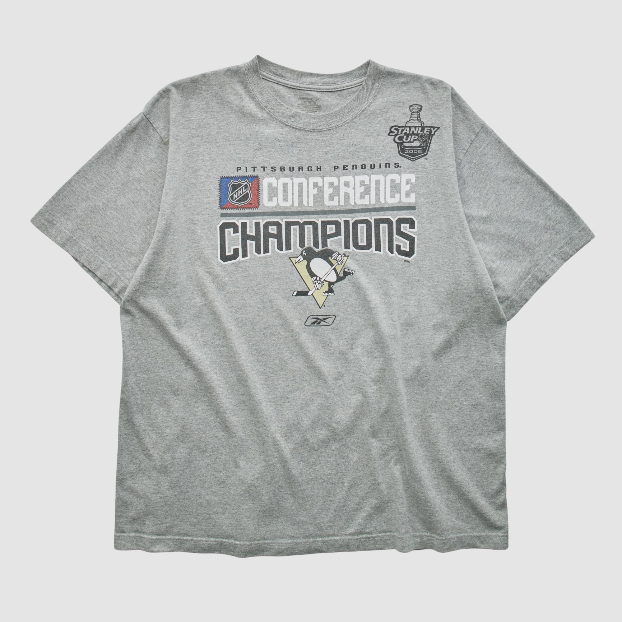 Eastern Conference Champions Reebok 2008 T-shirt - Heather Gray - XL