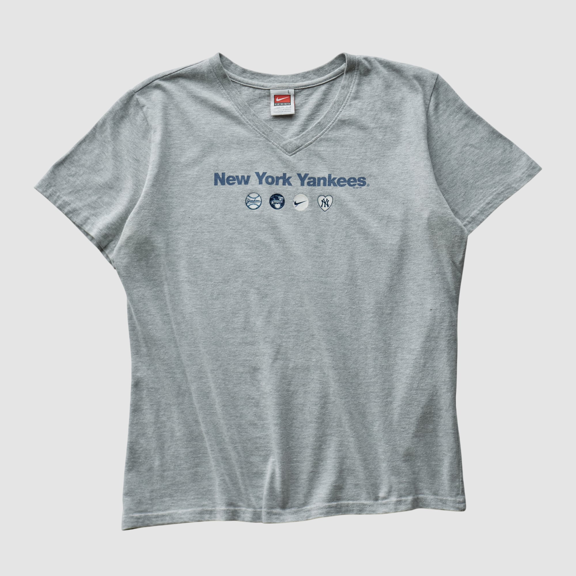 New York Yankees Nike 2000s T-shirt - Gray - S