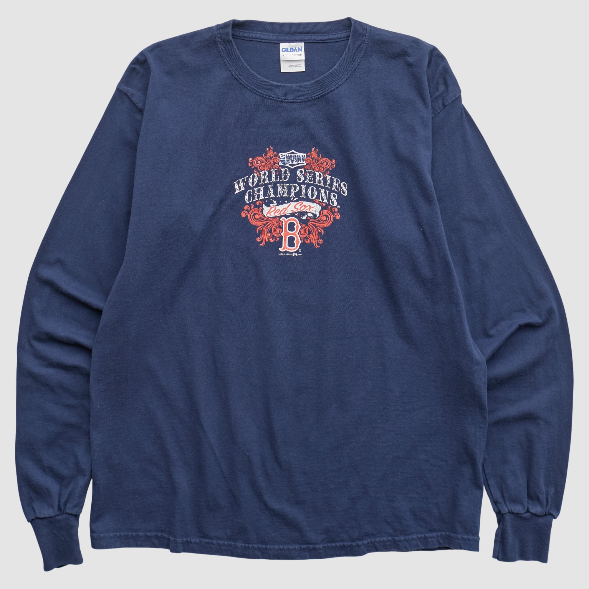 World Series Champions Gildan 2007 Long Sleeve T-shirt - Navy - M