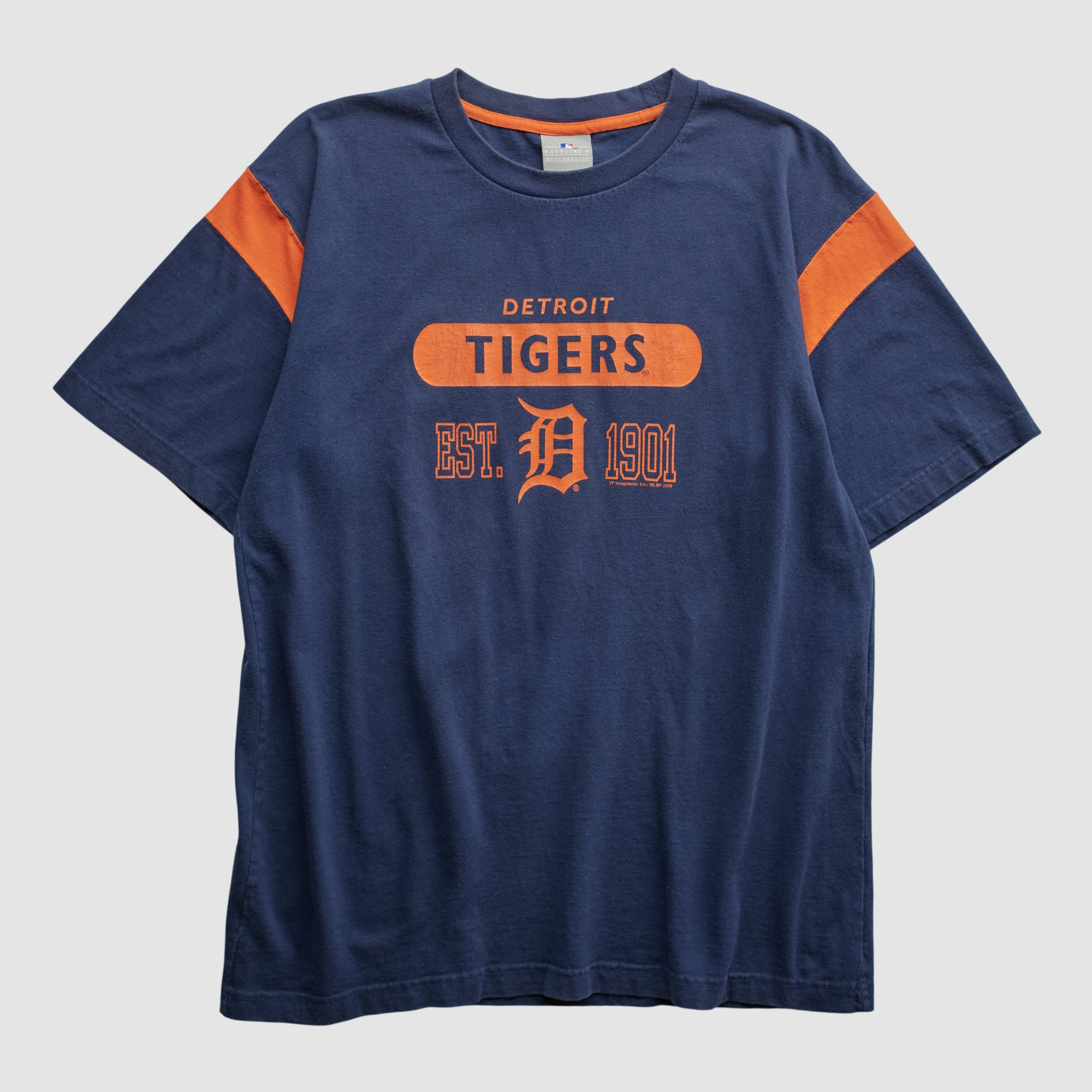 Detroit Tigers Genuine Merchandise 2000s T-shirt - Navy - M