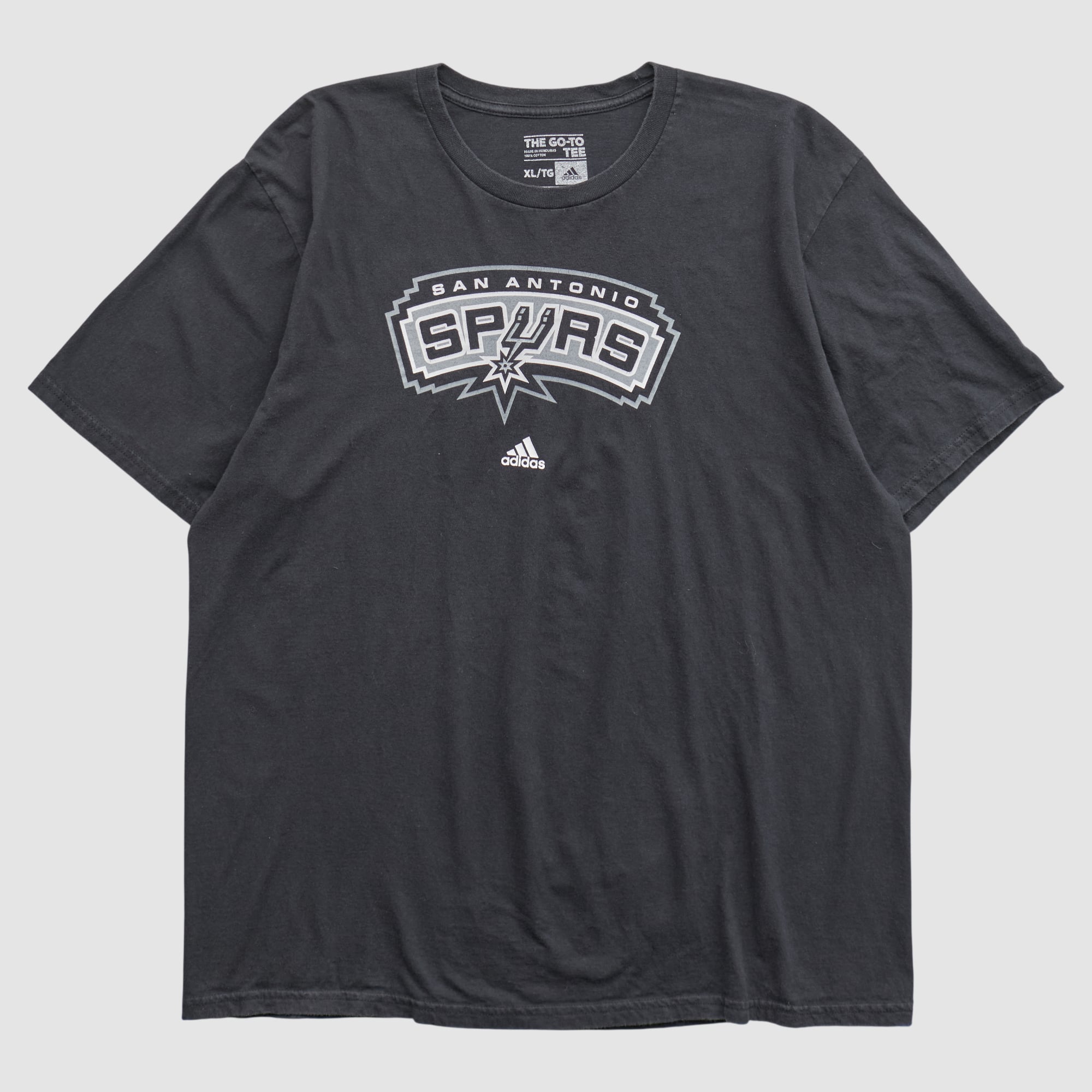 San Antonio Spurs Adidas 2010s T-shirt - Black - XL