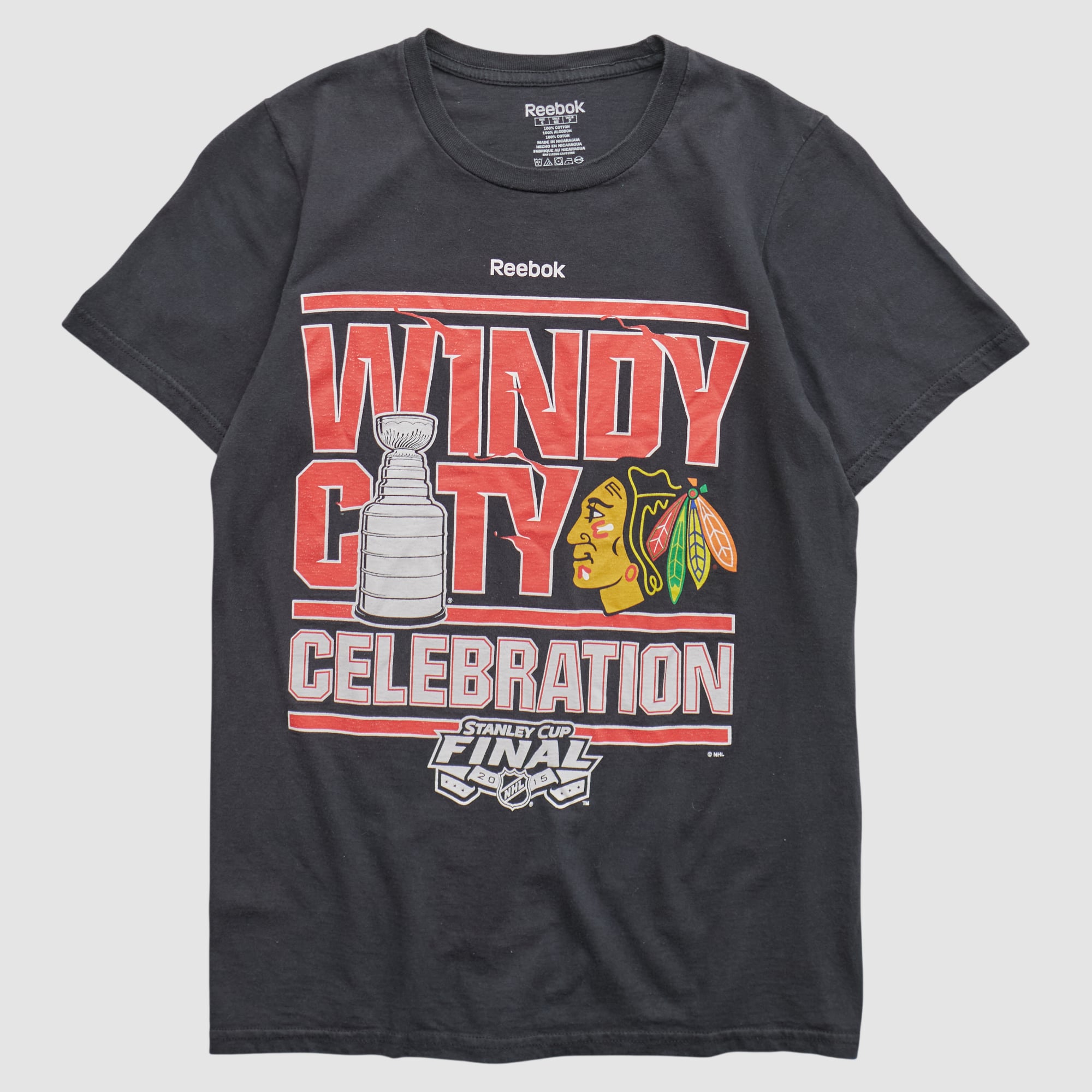 Stanley Cup Reebok 2015 T-shirt - Black - XS