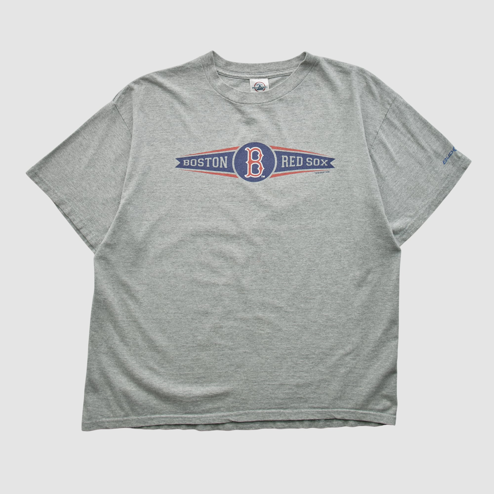 Boston Red Sox Delta 2000s T-shirt - Heather Gray - M