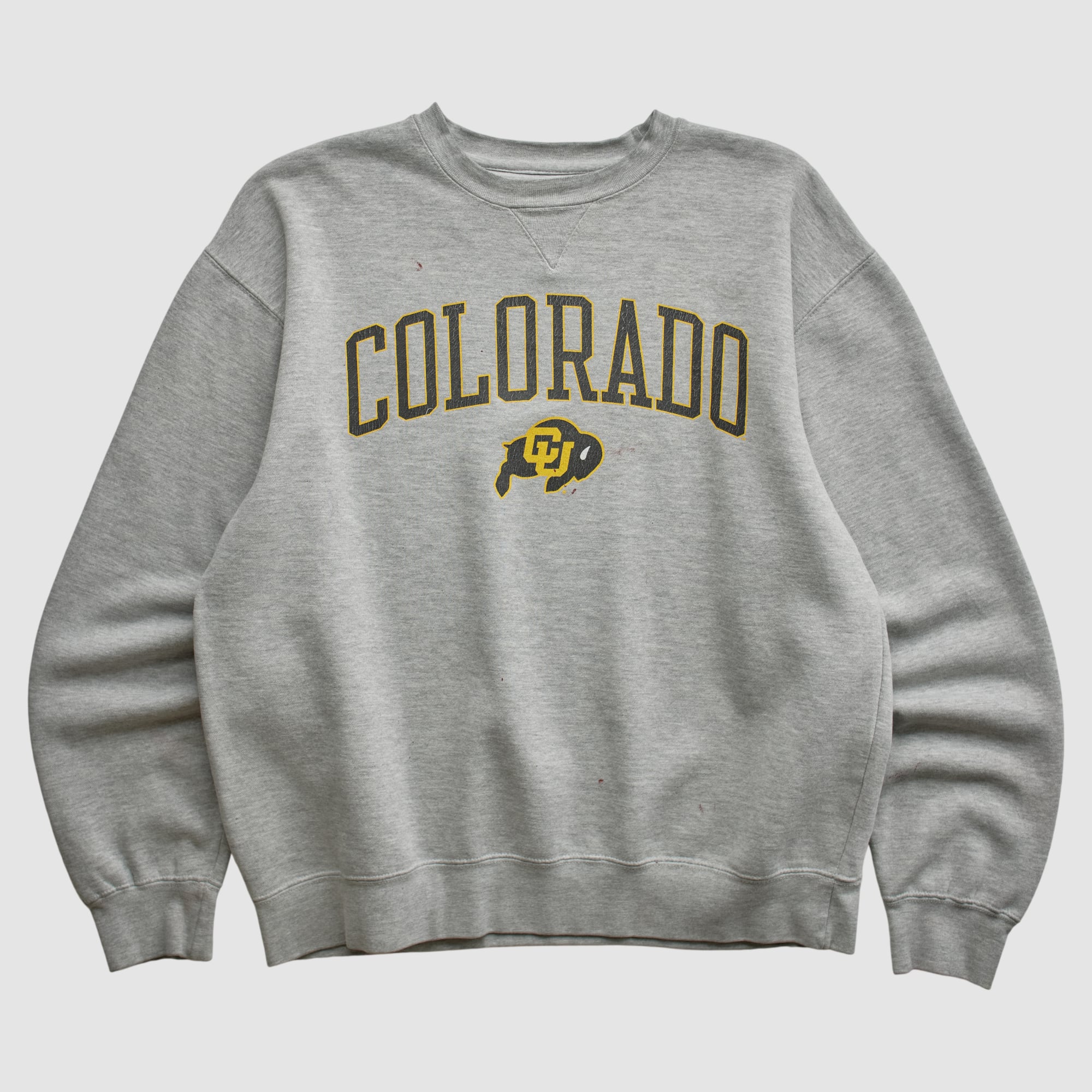 Colorado Buffaloes Gear For Sports 2000s Pullover Sweatshirt - Heather Gray - M