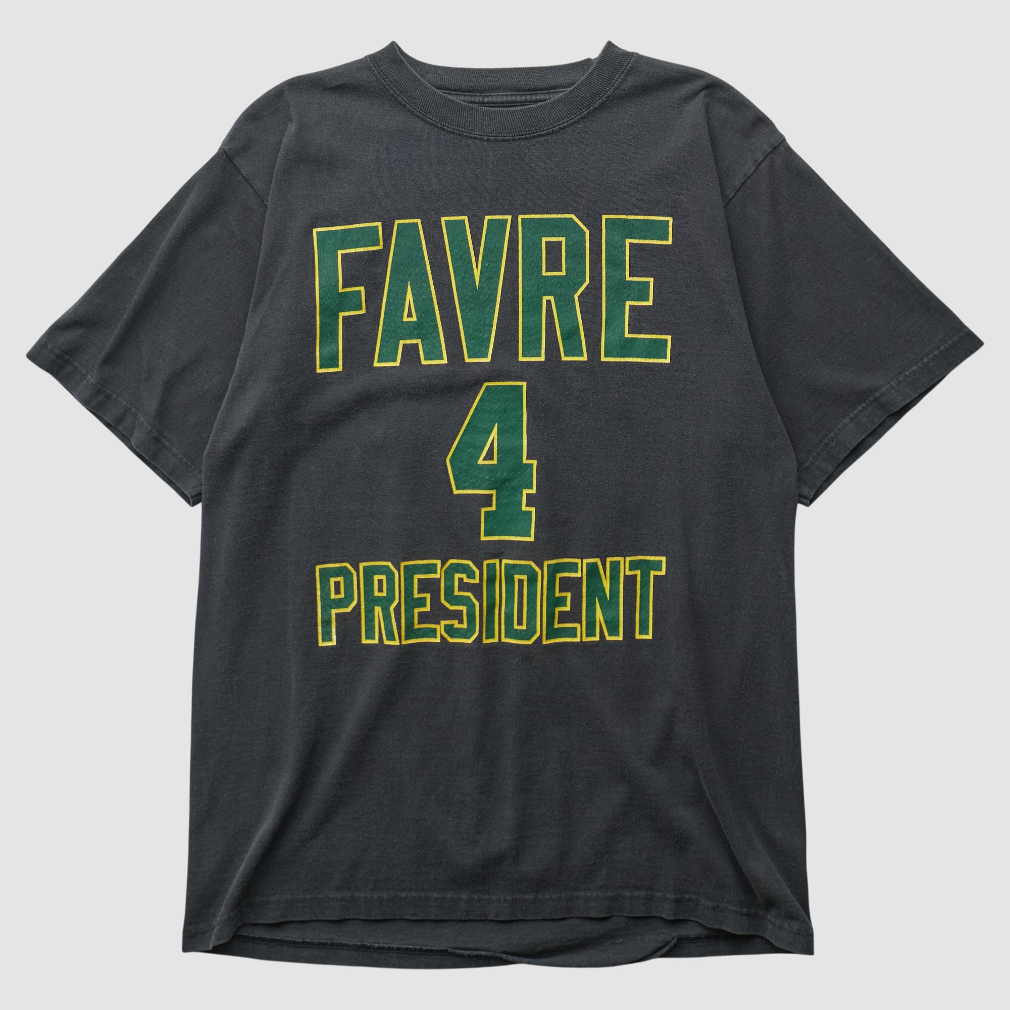 Brett Favre Reebok 2000s T-shirt - Charcoal - S