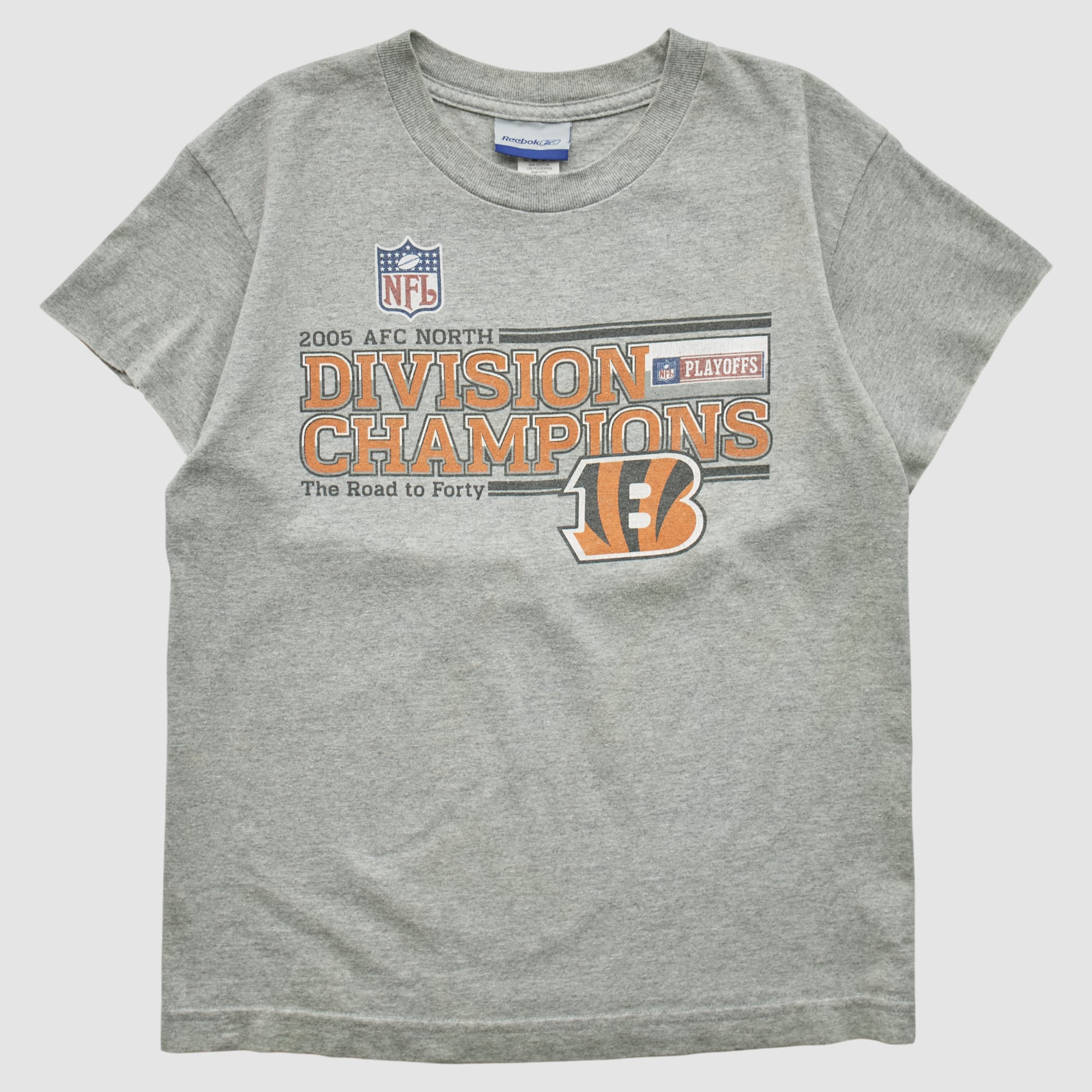 Cincinnati Bengals Reebok 2005 T-shirt - Gray - XS