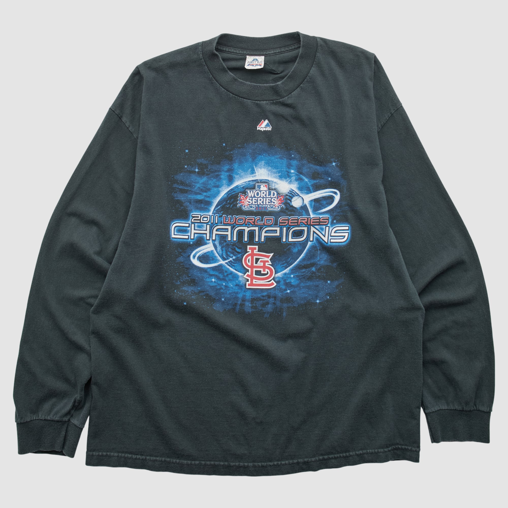 World Series Alstyle 2011 Long Sleeve T-shirt - Black - L