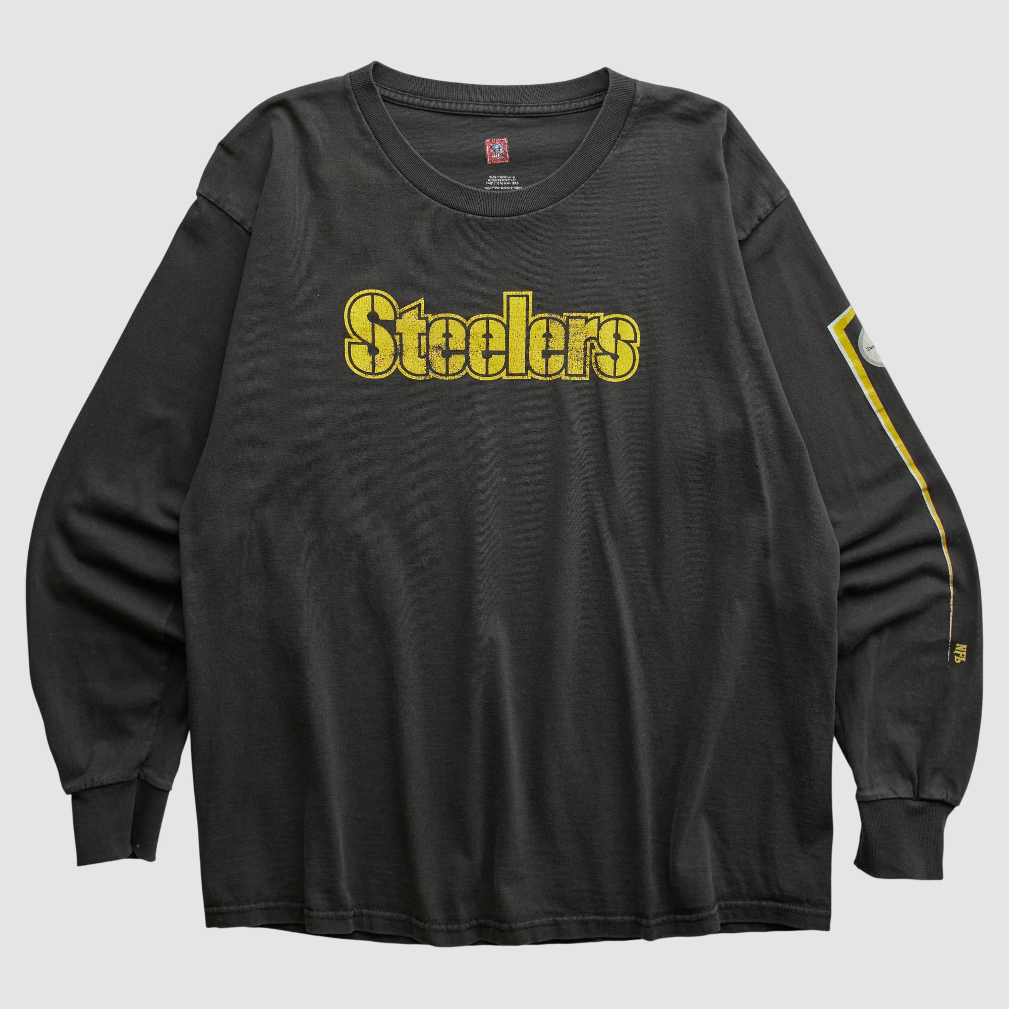Pittsburgh Steelers NFL 2000s Long Sleeve T-shirt - Black - M