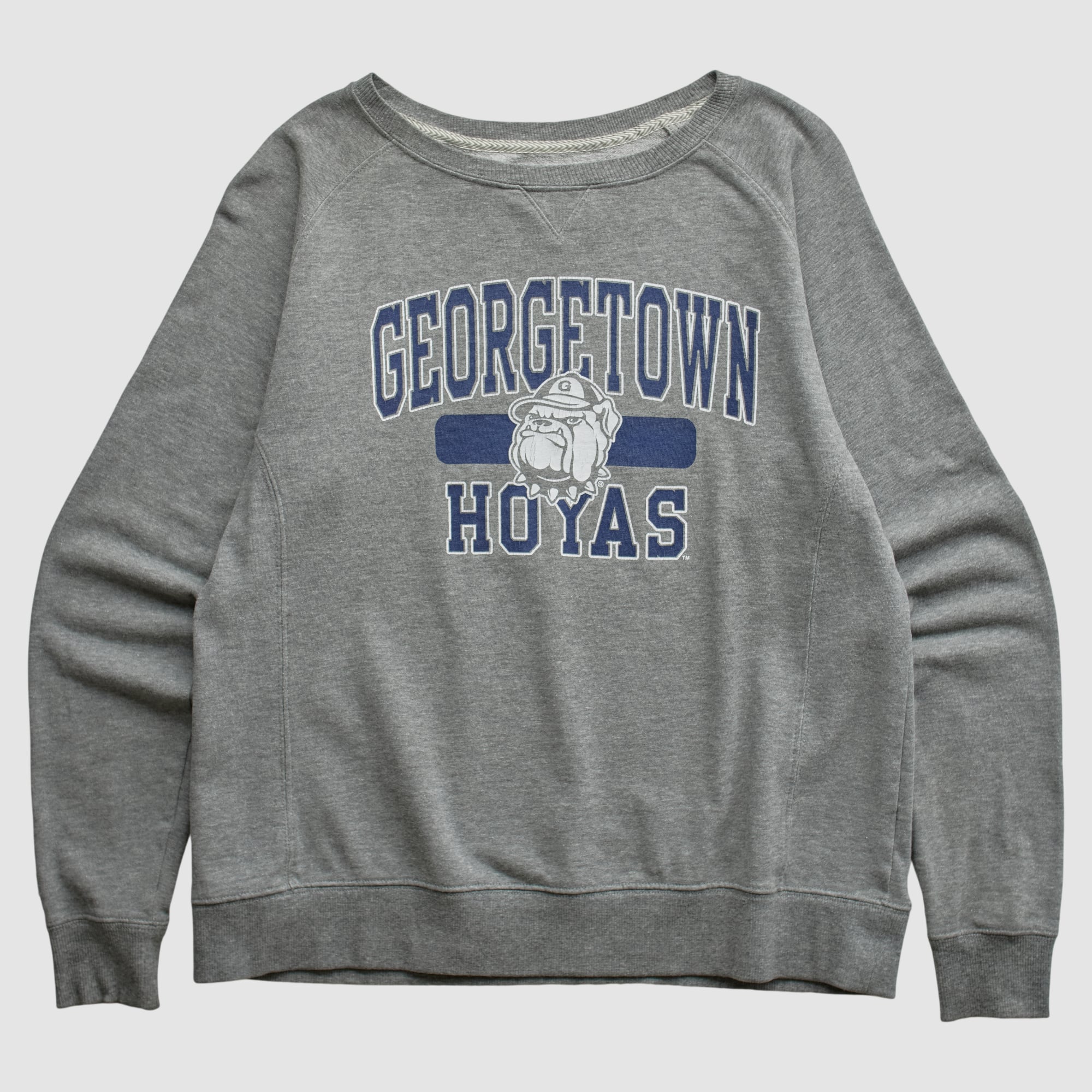 Georgetown Hoyas Jansport 2010s Pullover Sweatshirt - Heather Gray - S