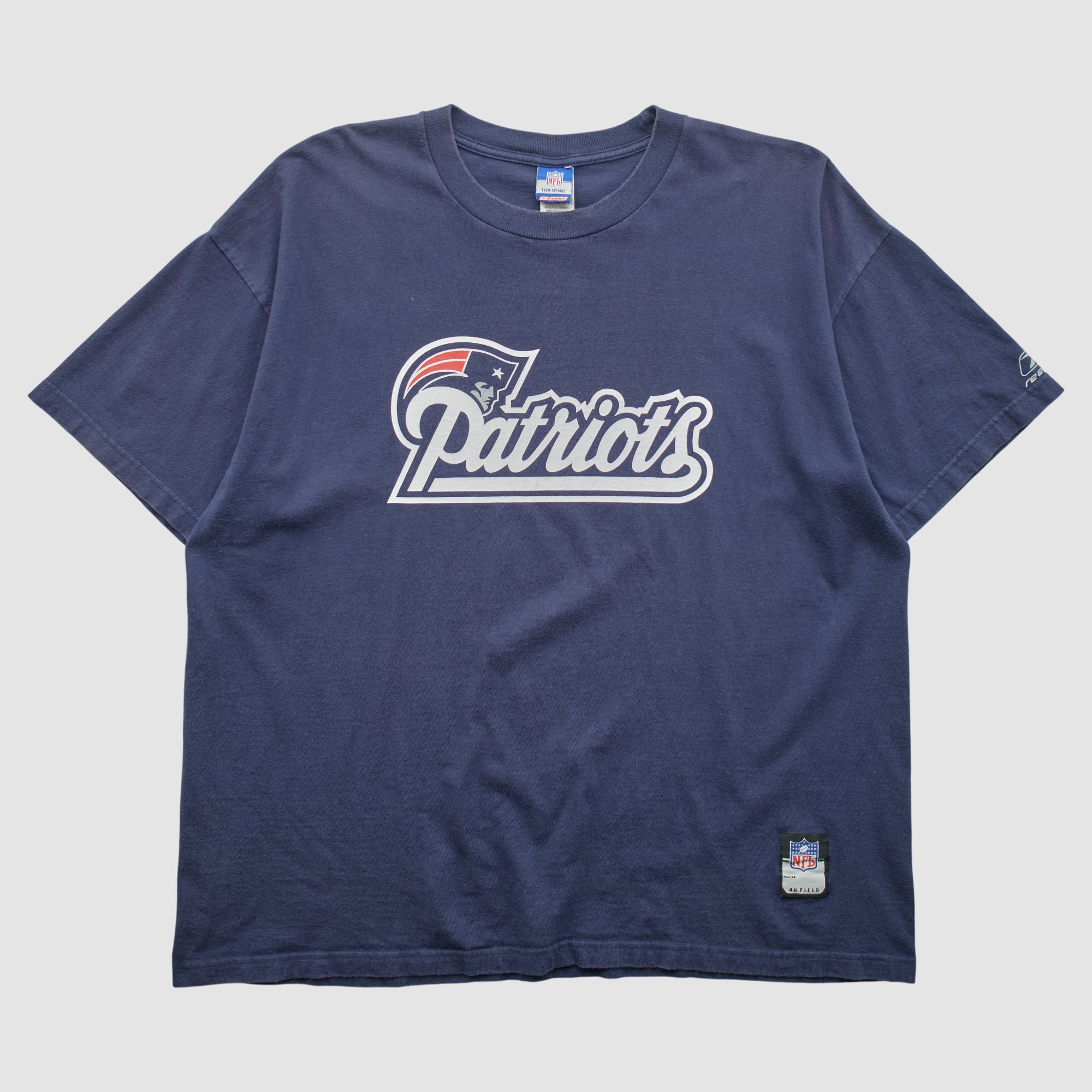 New England Patriots Reebok 2000s T-shirt - Navy - 2XL