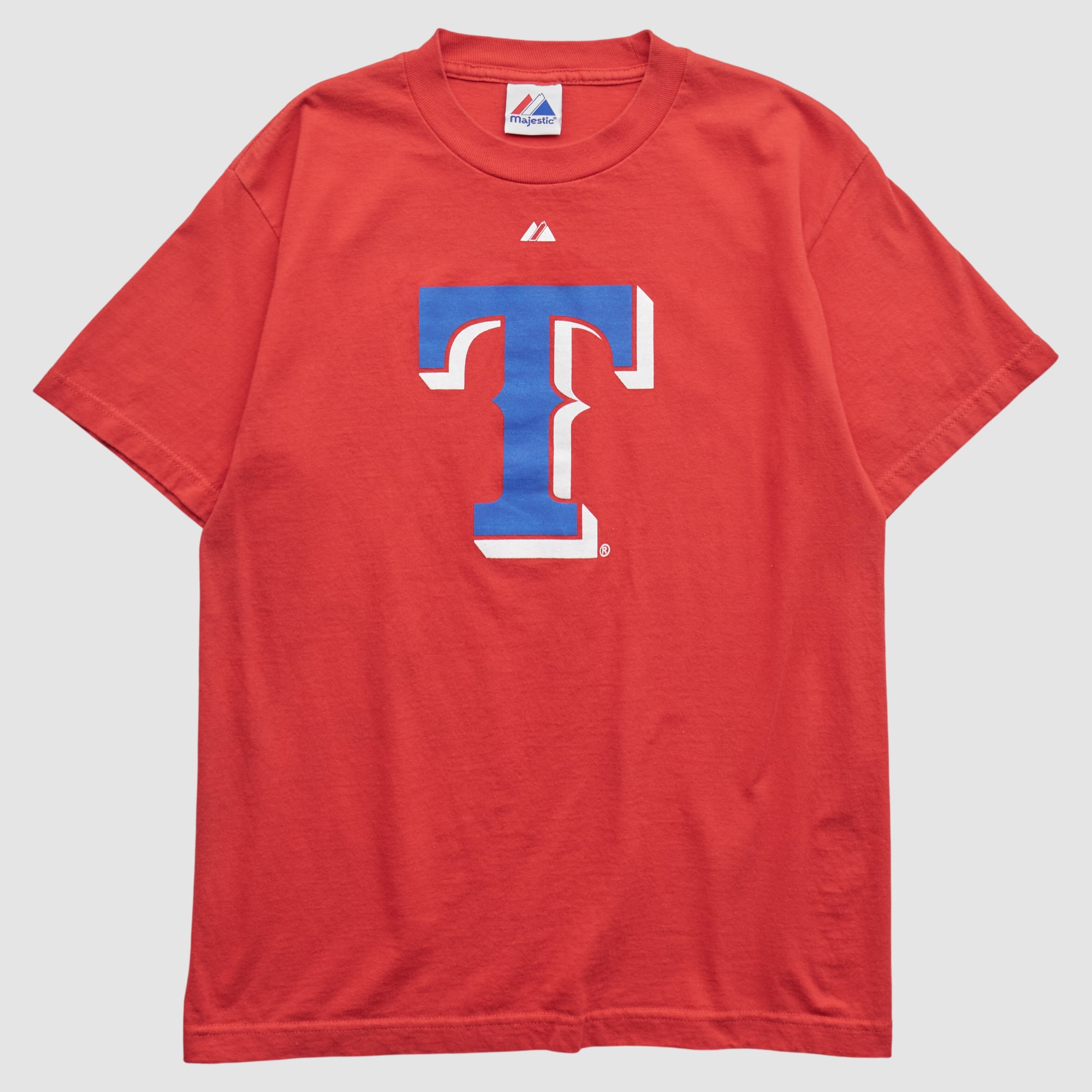 Texas Rangers Majestic 2010s T-shirt - Red - S
