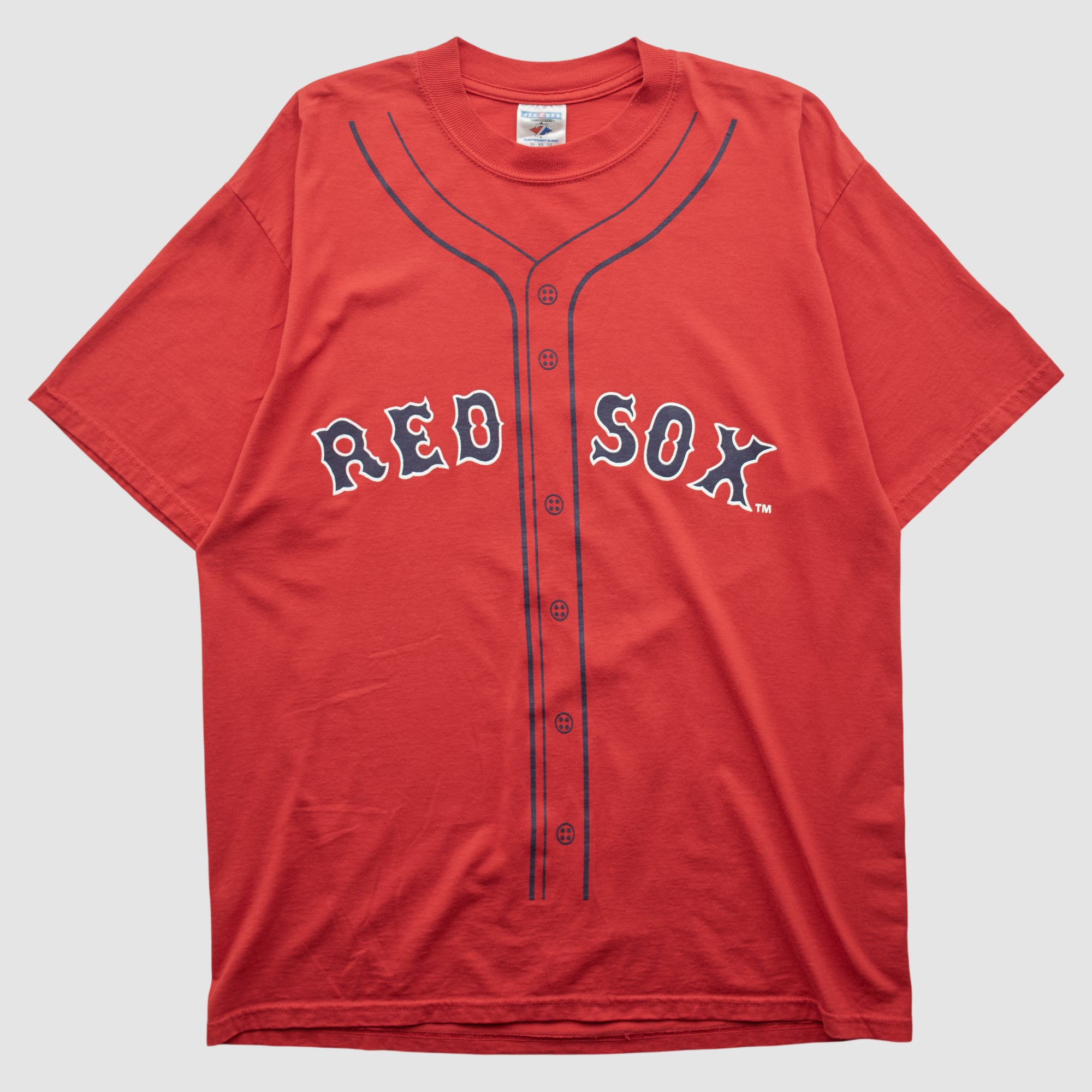 Boston Red Sox Jerzees 2000s T-shirt - Red - L