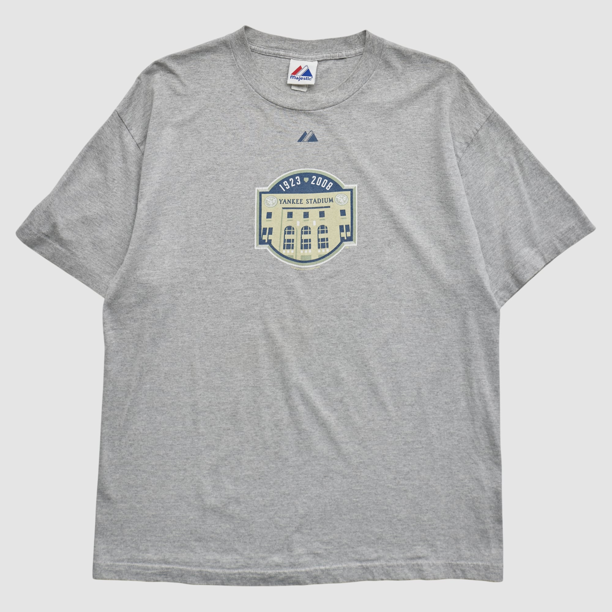 New York Yankees Majestic 2008 T-shirt - Gray - L