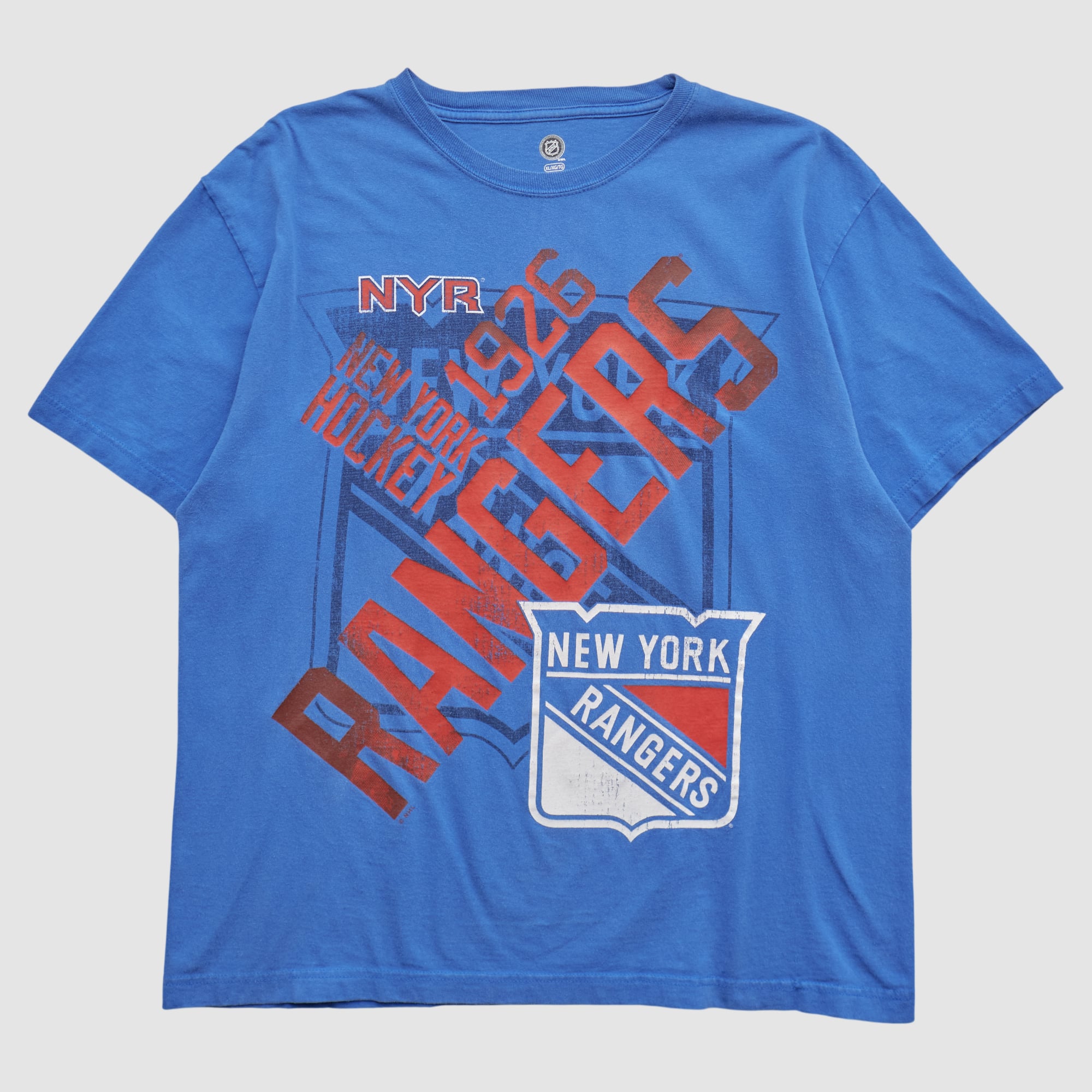 New York Rangers NHL 2010s T-shirt - Blue - L